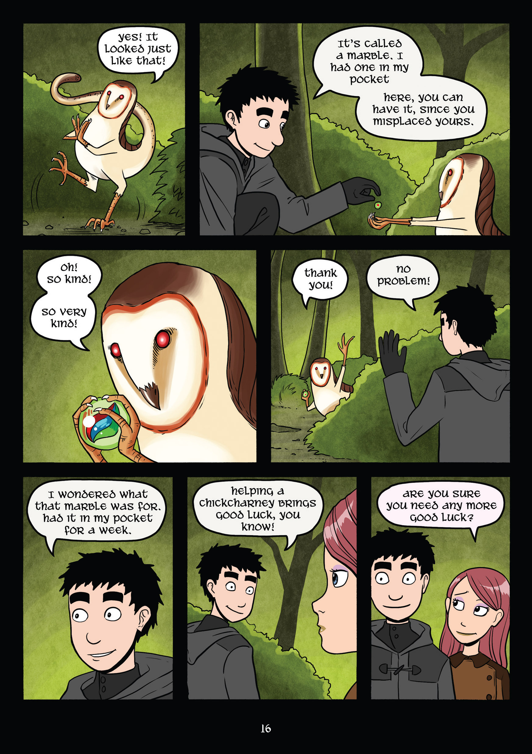 Read online Gunnerkrigg Court comic -  Issue # TPB 5 (Part 1) - 16