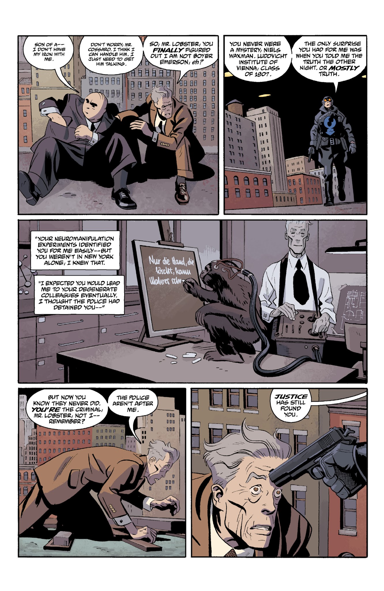 Read online Lobster Johnson: Get the Lobster comic -  Issue # TPB - 88