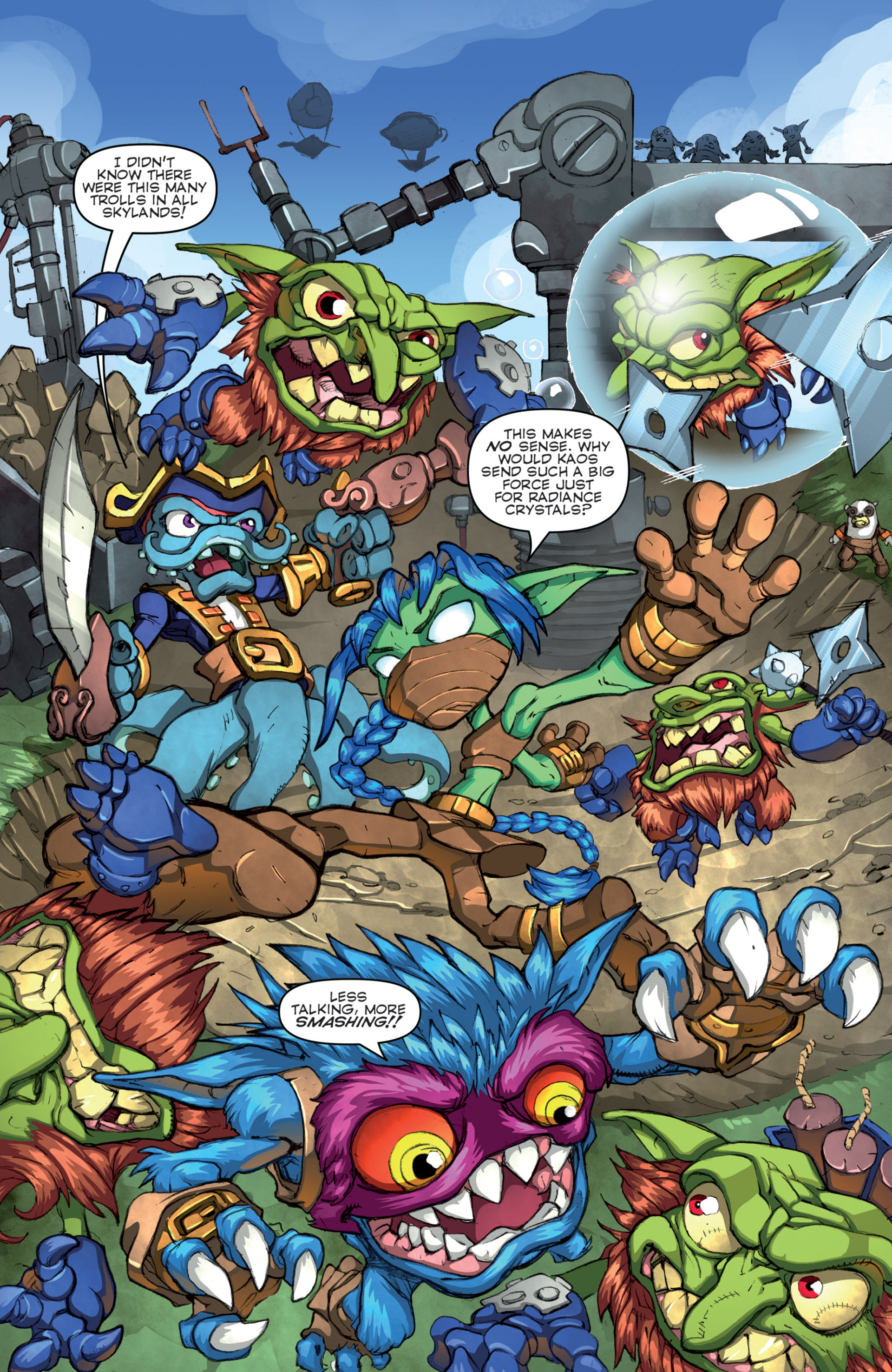 Read online Skylanders comic -  Issue #0 - 11