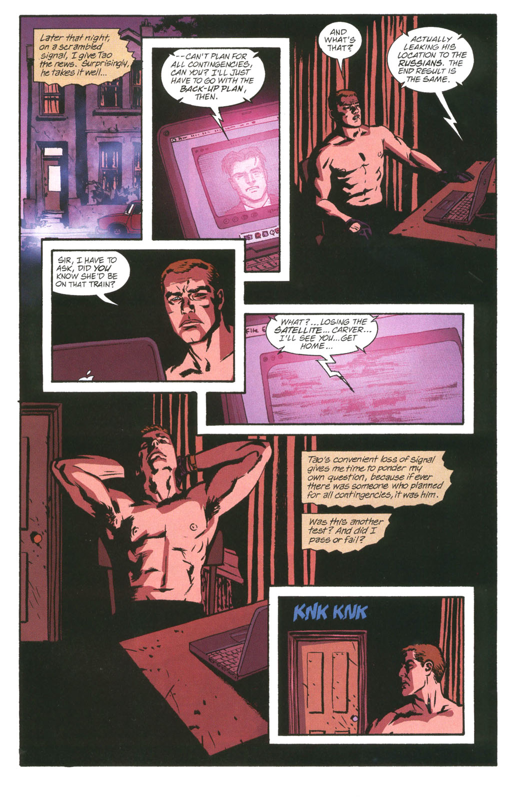 Read online Sleeper comic -  Issue #6 - 21
