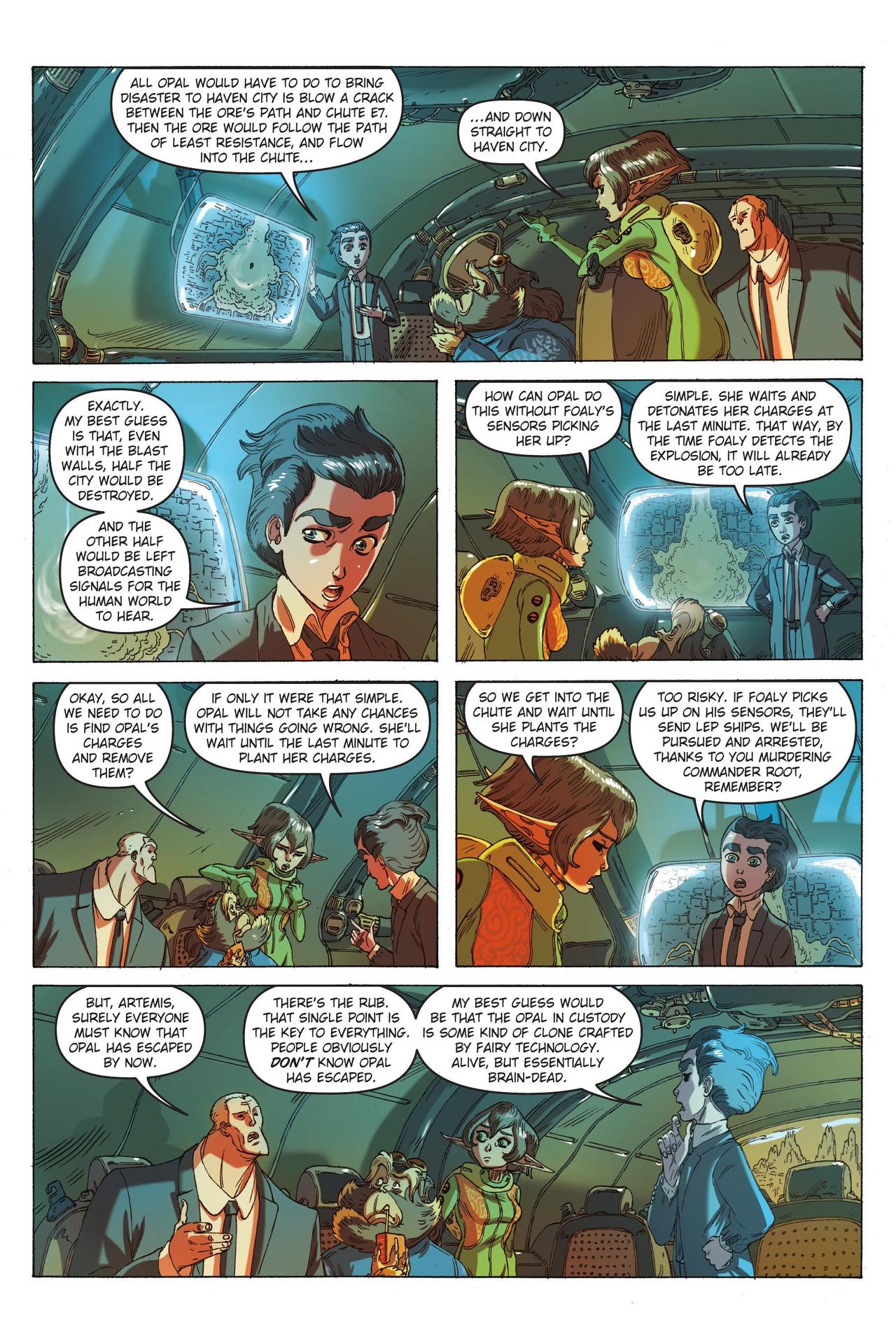 Read online Artemis Fowl: The Opal Deception comic -  Issue # TPB - 84