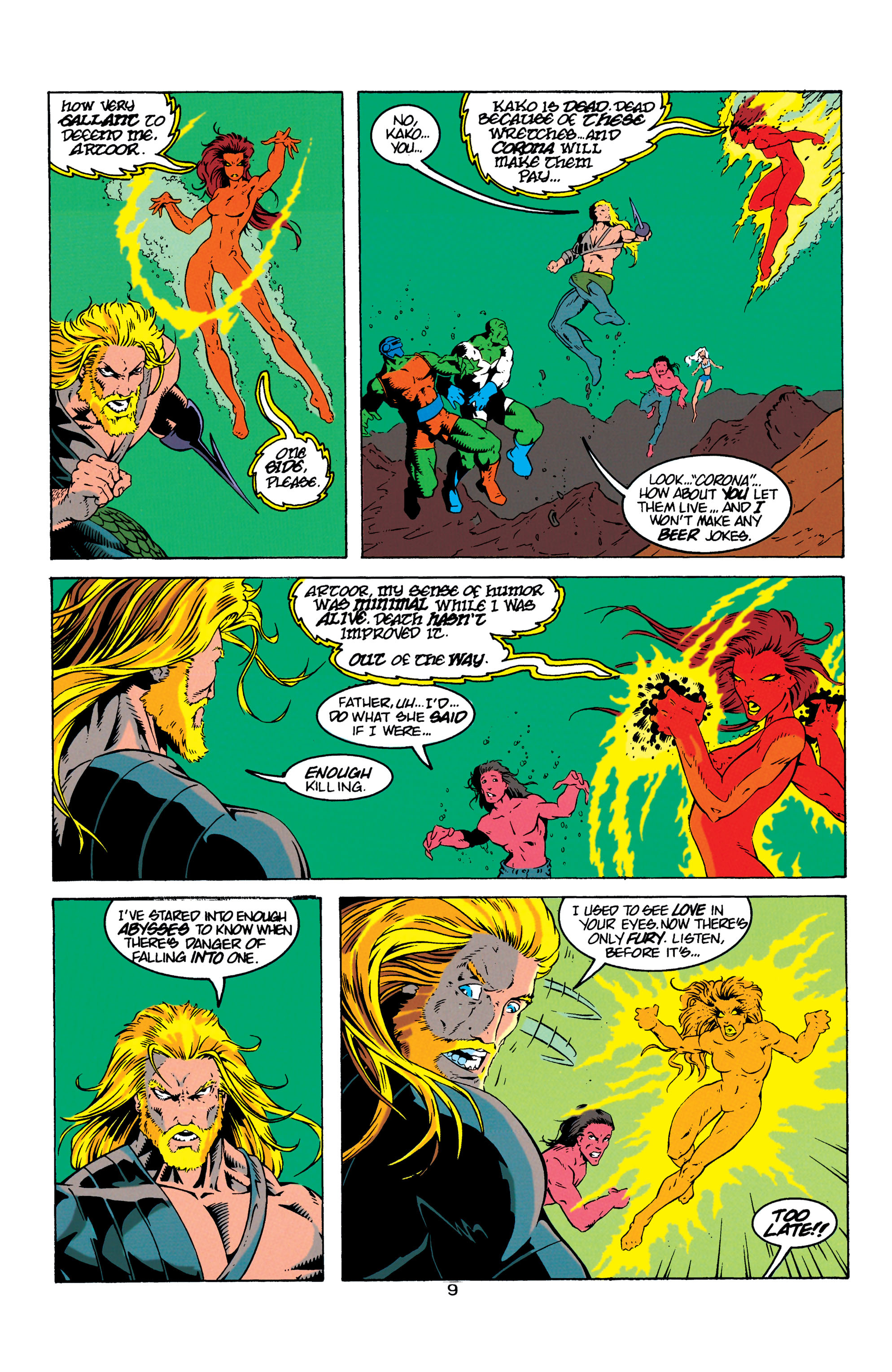 Read online Aquaman (1994) comic -  Issue #8 - 10