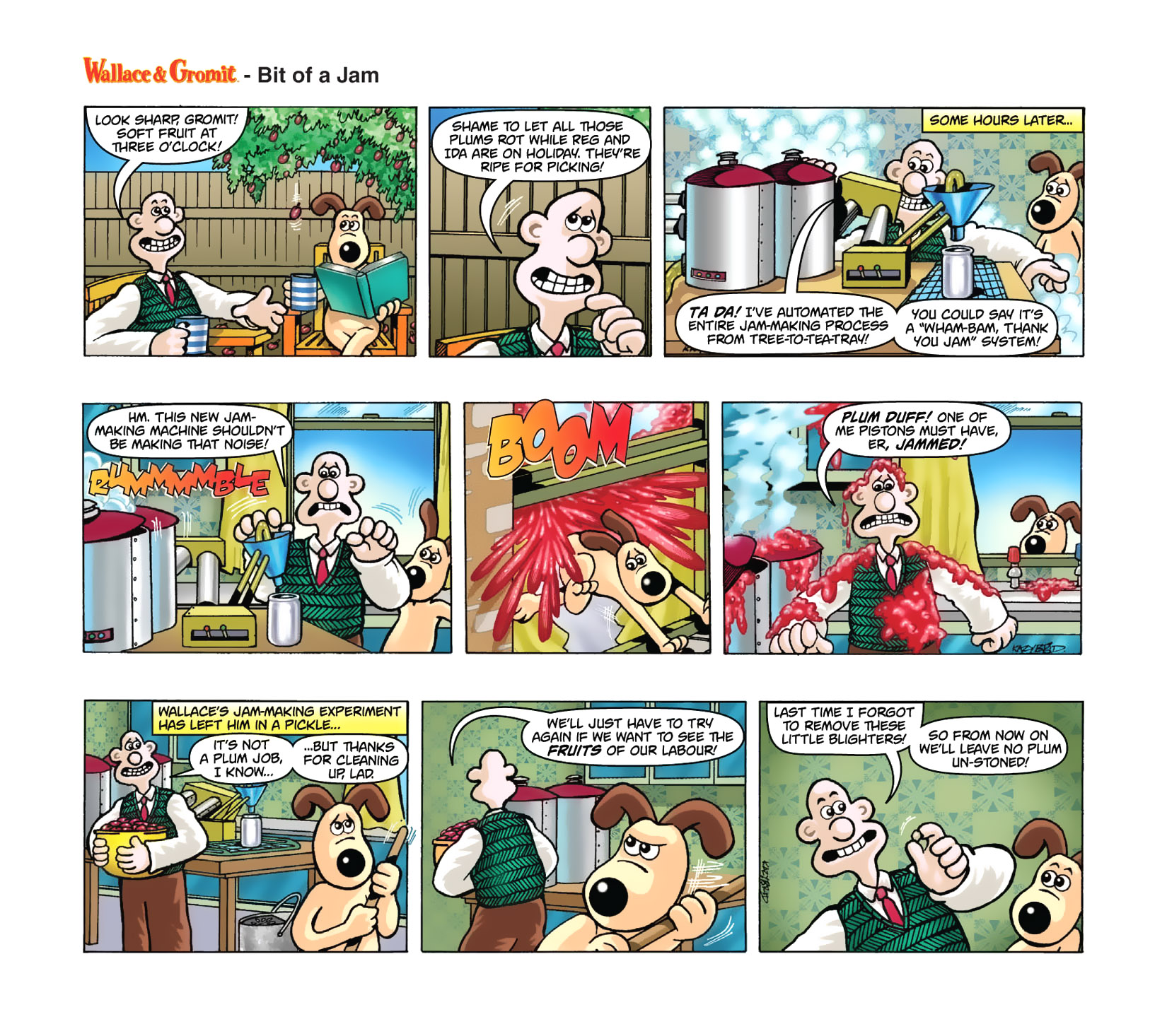 Read online Wallace & Gromit Dailies comic -  Issue #5 - 14