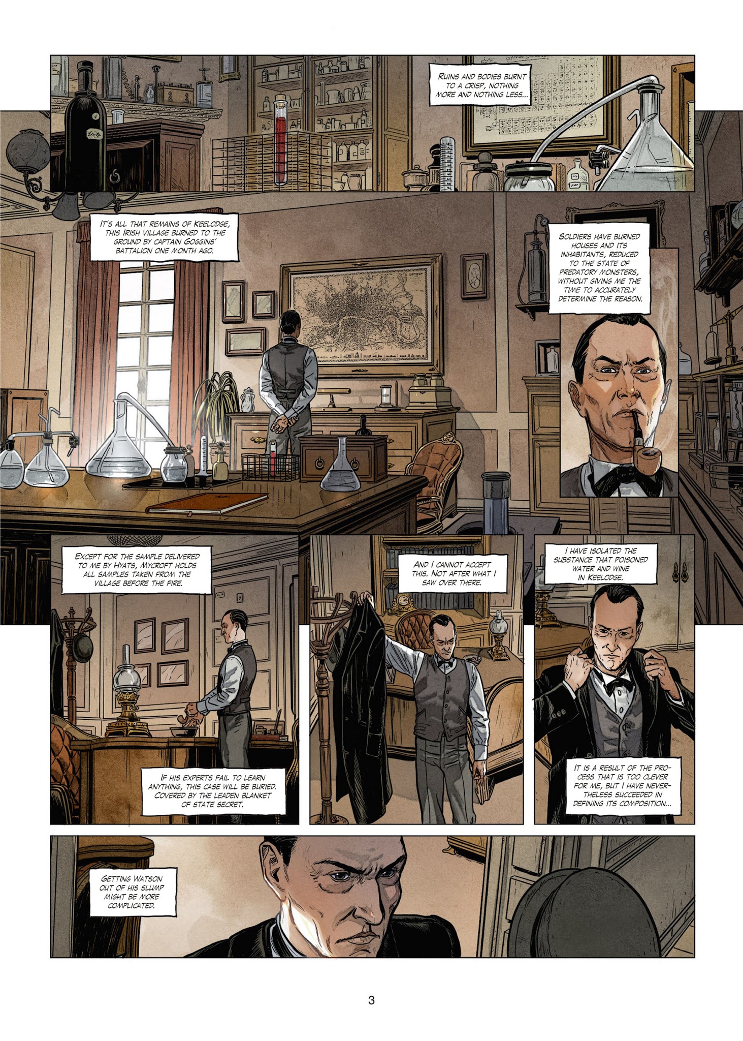 Read online Sherlock Holmes Society comic -  Issue #2 - 3