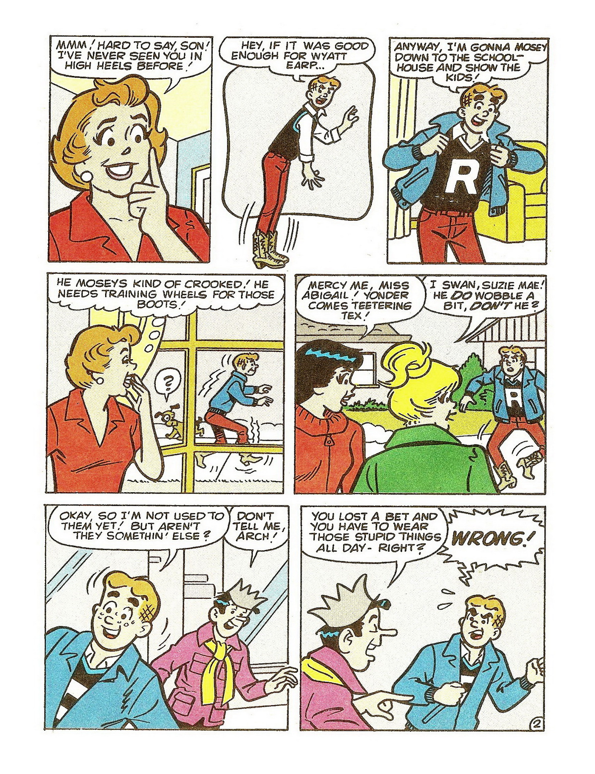 Read online Archie's Pals 'n' Gals Double Digest Magazine comic -  Issue #31 - 182