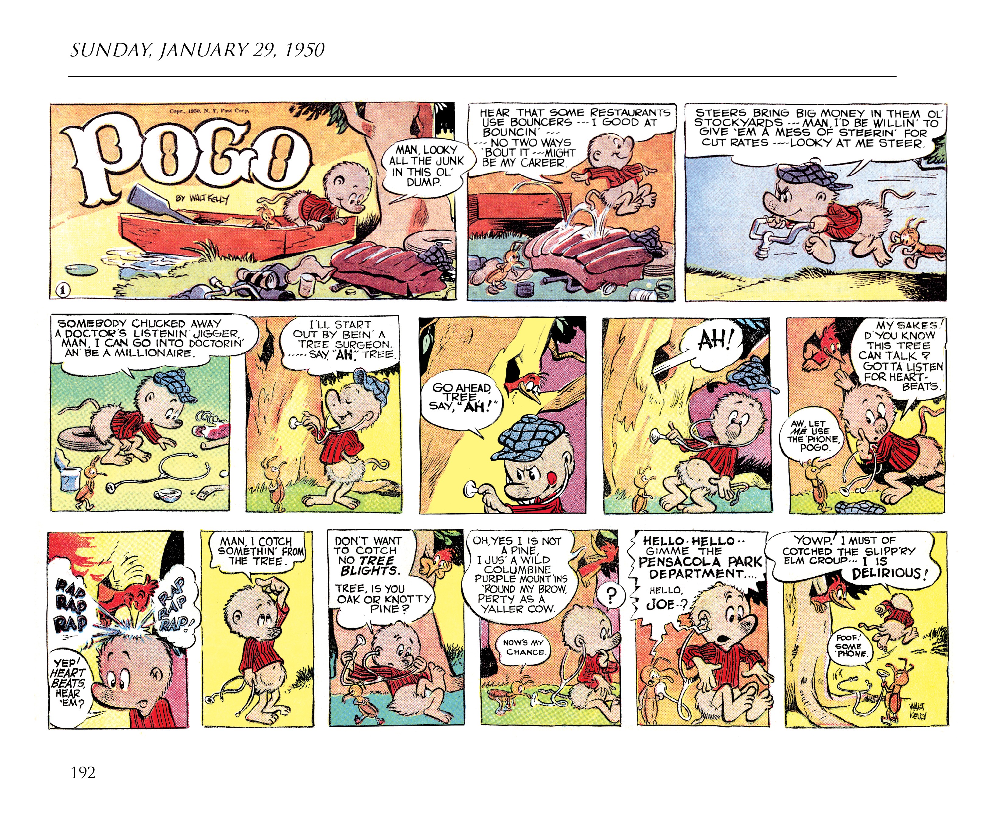 Read online Pogo by Walt Kelly: The Complete Syndicated Comic Strips comic -  Issue # TPB 1 (Part 3) - 10