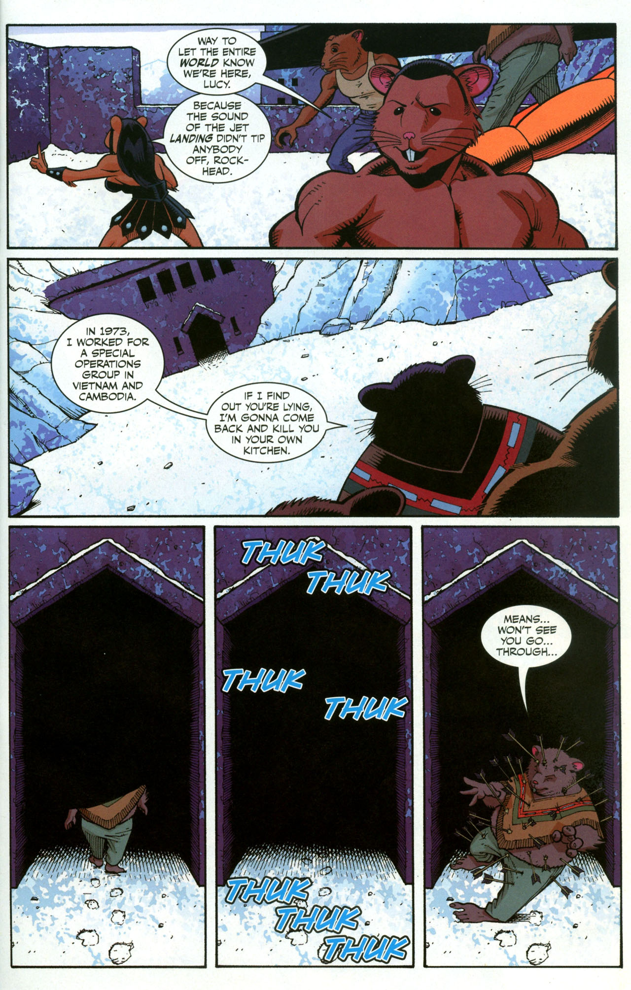 Read online Adolescent Radioactive Black Belt Hamsters (2008) comic -  Issue #1 - 20