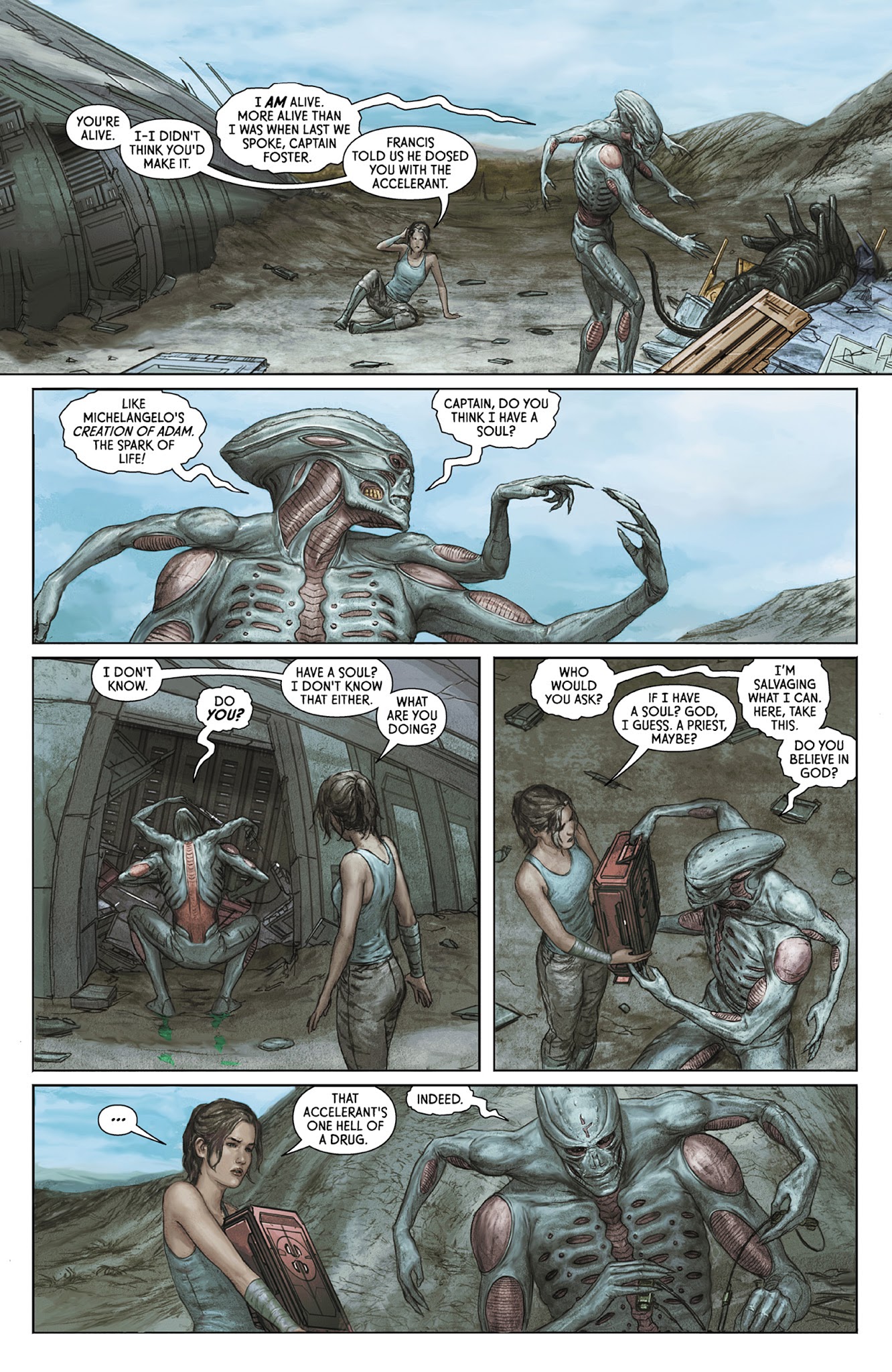 Read online Prometheus: Fire and Stone - Omega comic -  Issue # Full - 17