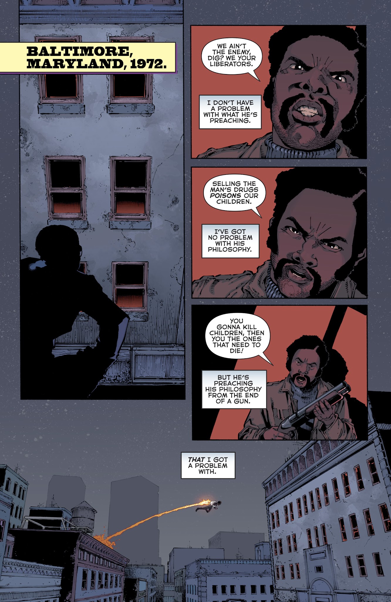 Read online The American Way: Those Above and Those Below comic -  Issue #1 - 2