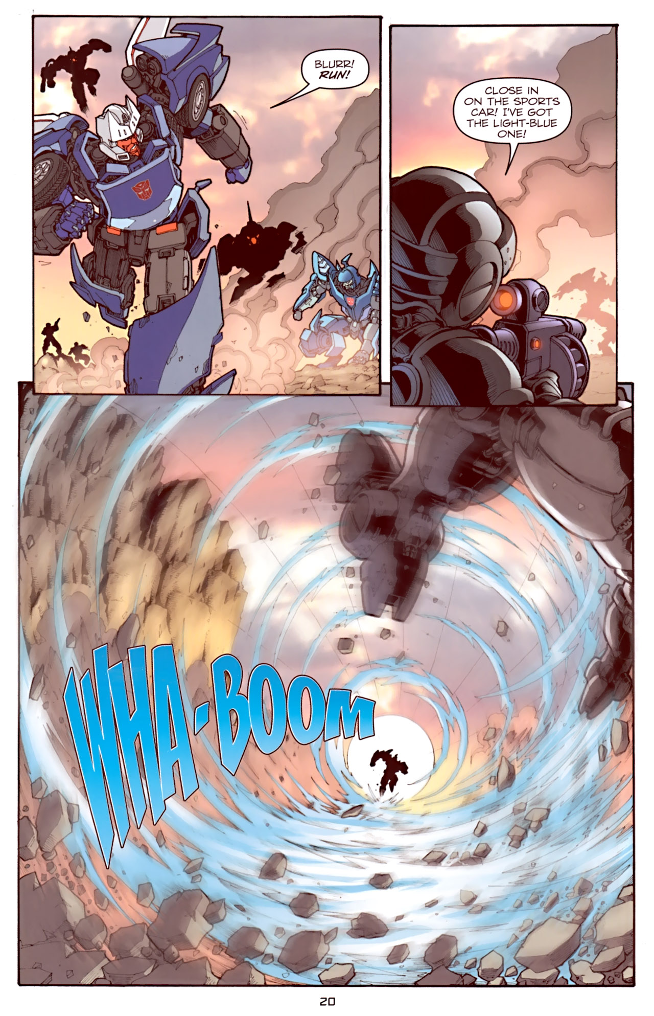 Read online The Transformers (2009) comic -  Issue #3 - 23