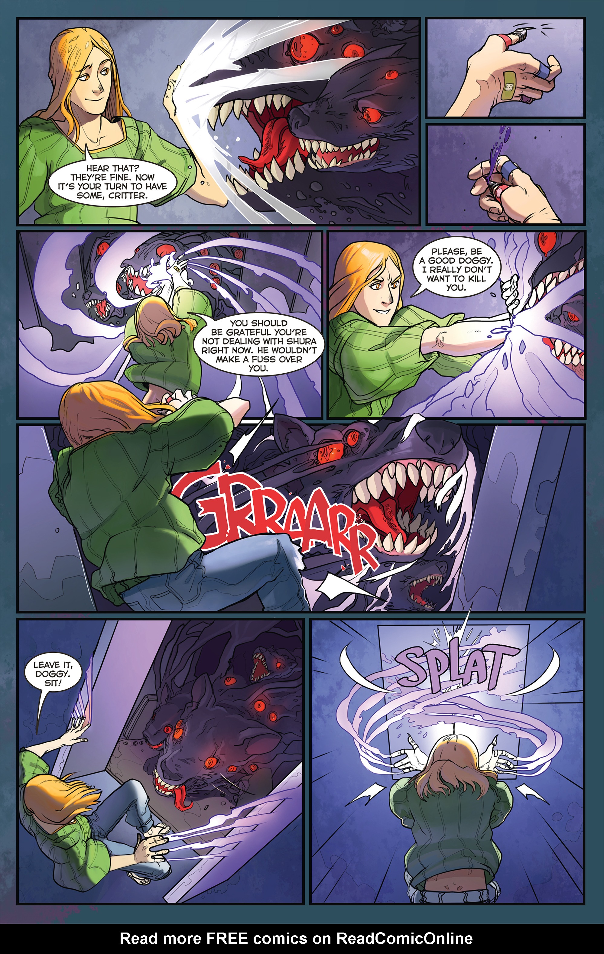Read online Exlibrium comic -  Issue #1 - 9