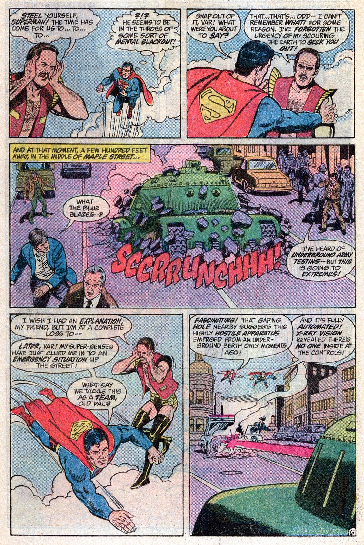 Read online Superman (1939) comic -  Issue #374 - 7