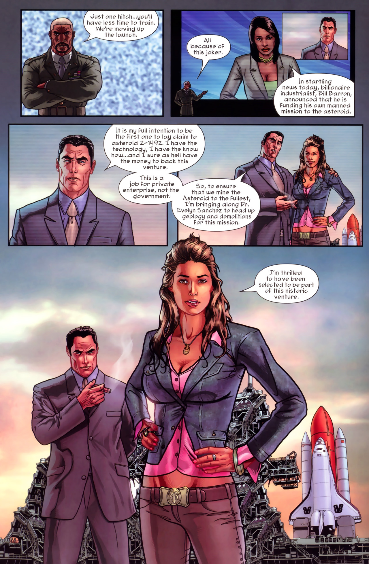 Read online Zero-G comic -  Issue #1 - 12