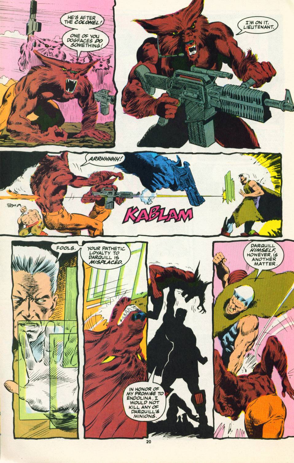 Read online Justice (1986) comic -  Issue #22 - 21