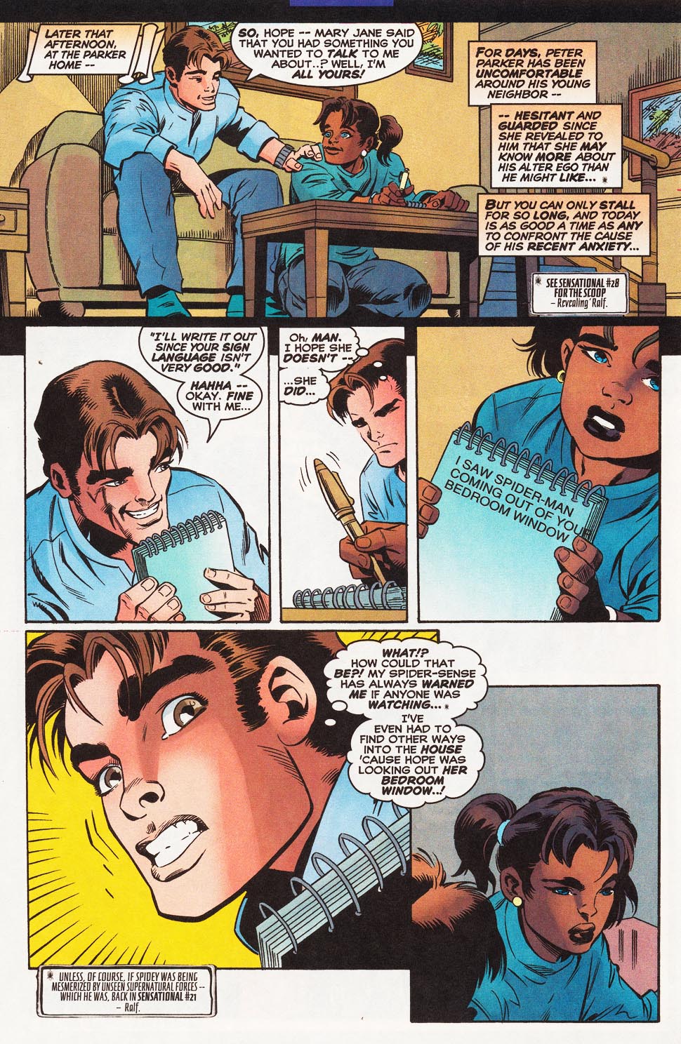 Read online The Sensational Spider-Man (1996) comic -  Issue #30 - 22