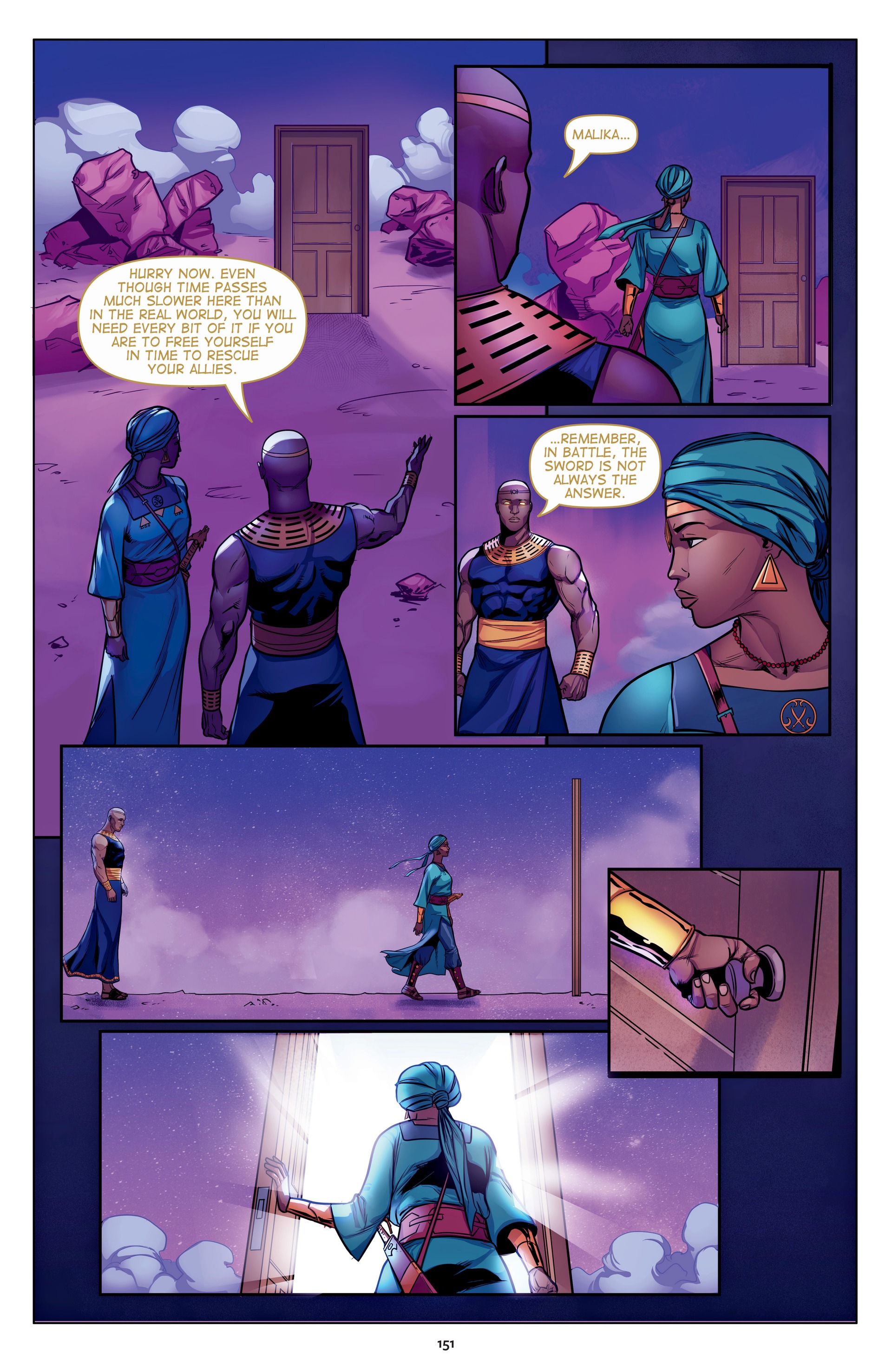 Read online Malika: Warrior Queen comic -  Issue # TPB 2 (Part 2) - 53