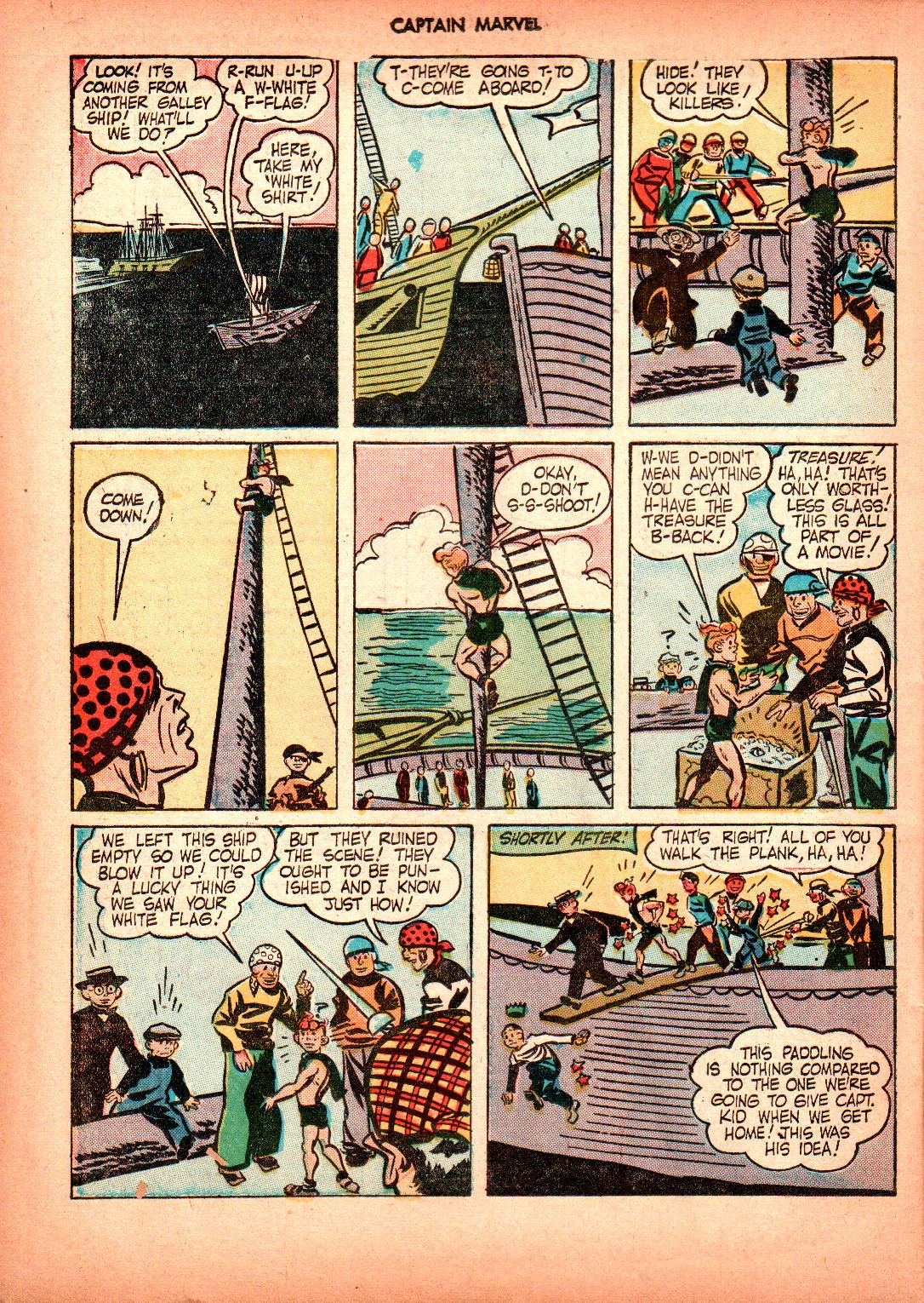 Read online Captain Marvel Adventures comic -  Issue #69 - 38