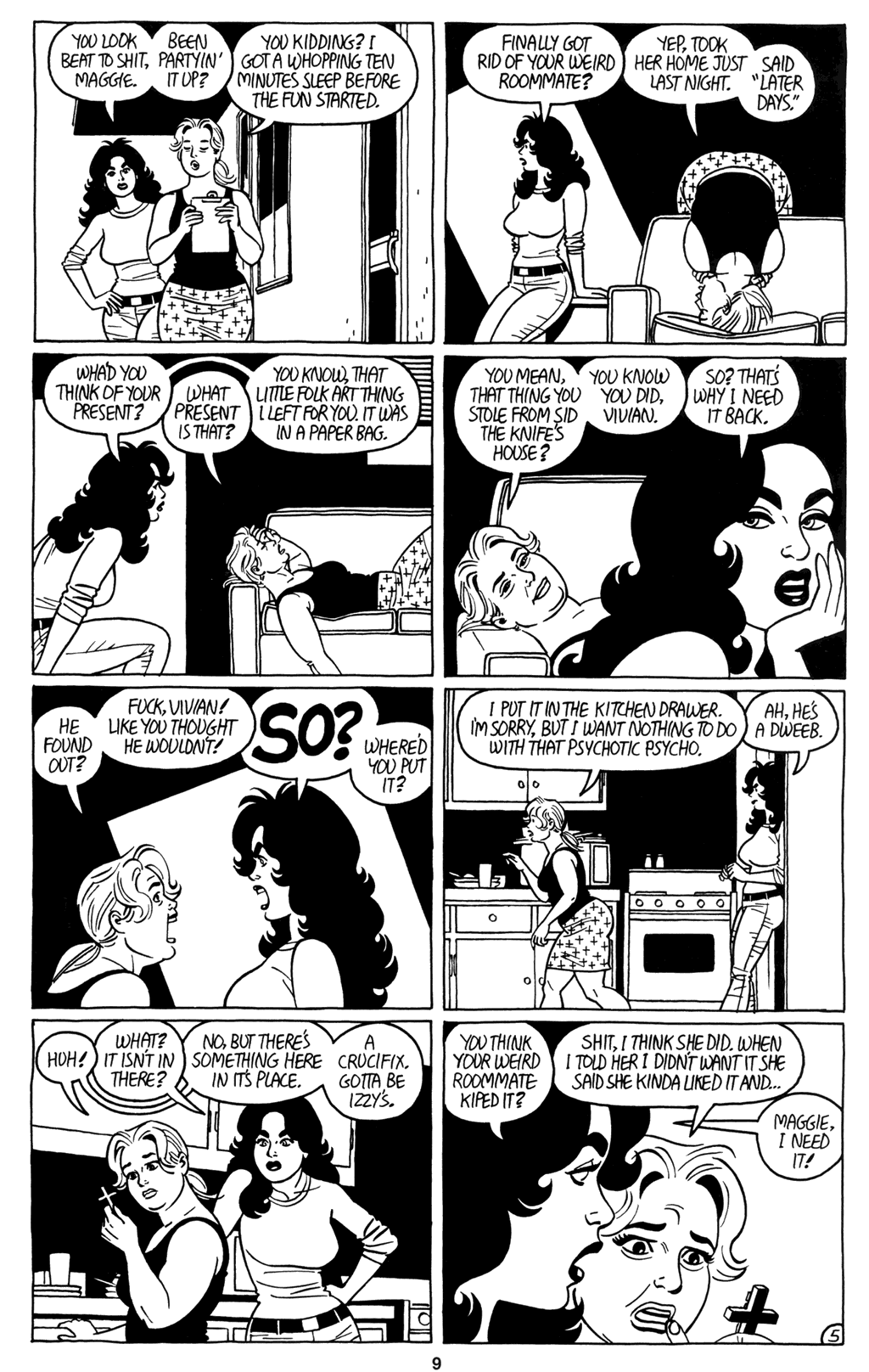 Read online Love and Rockets (2001) comic -  Issue #6 - 11