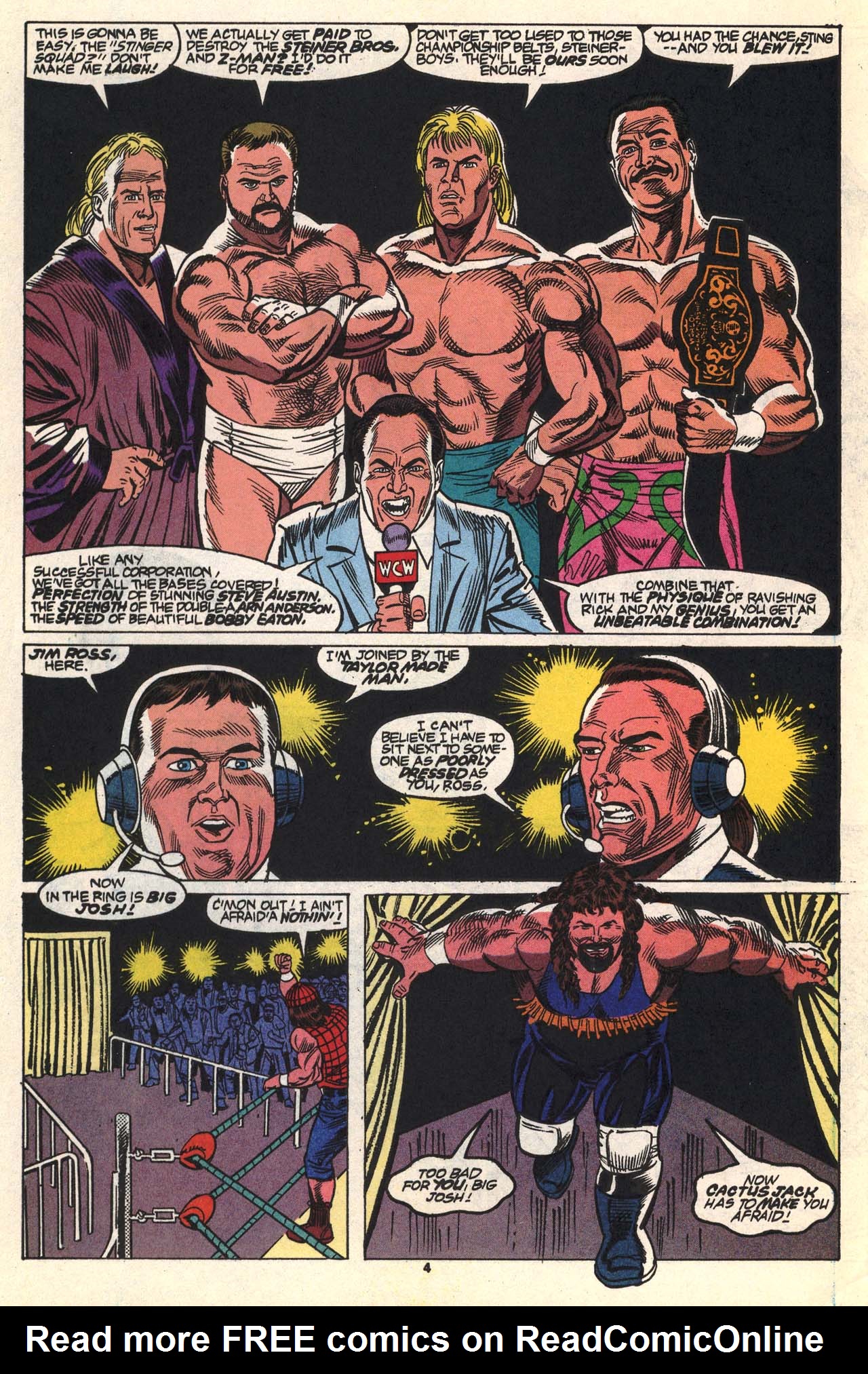 Read online WCW World Championship Wrestling comic -  Issue #5 - 5