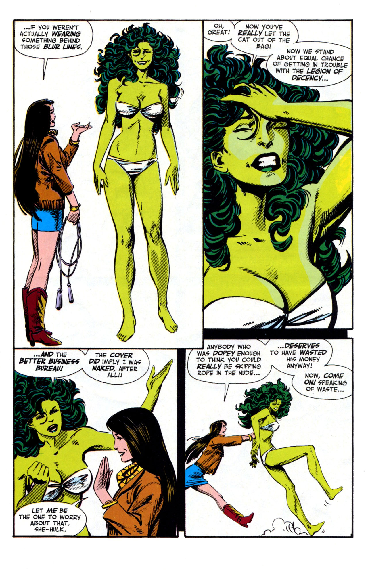 Read online She-Hulk Sensational comic -  Issue # Full - 59