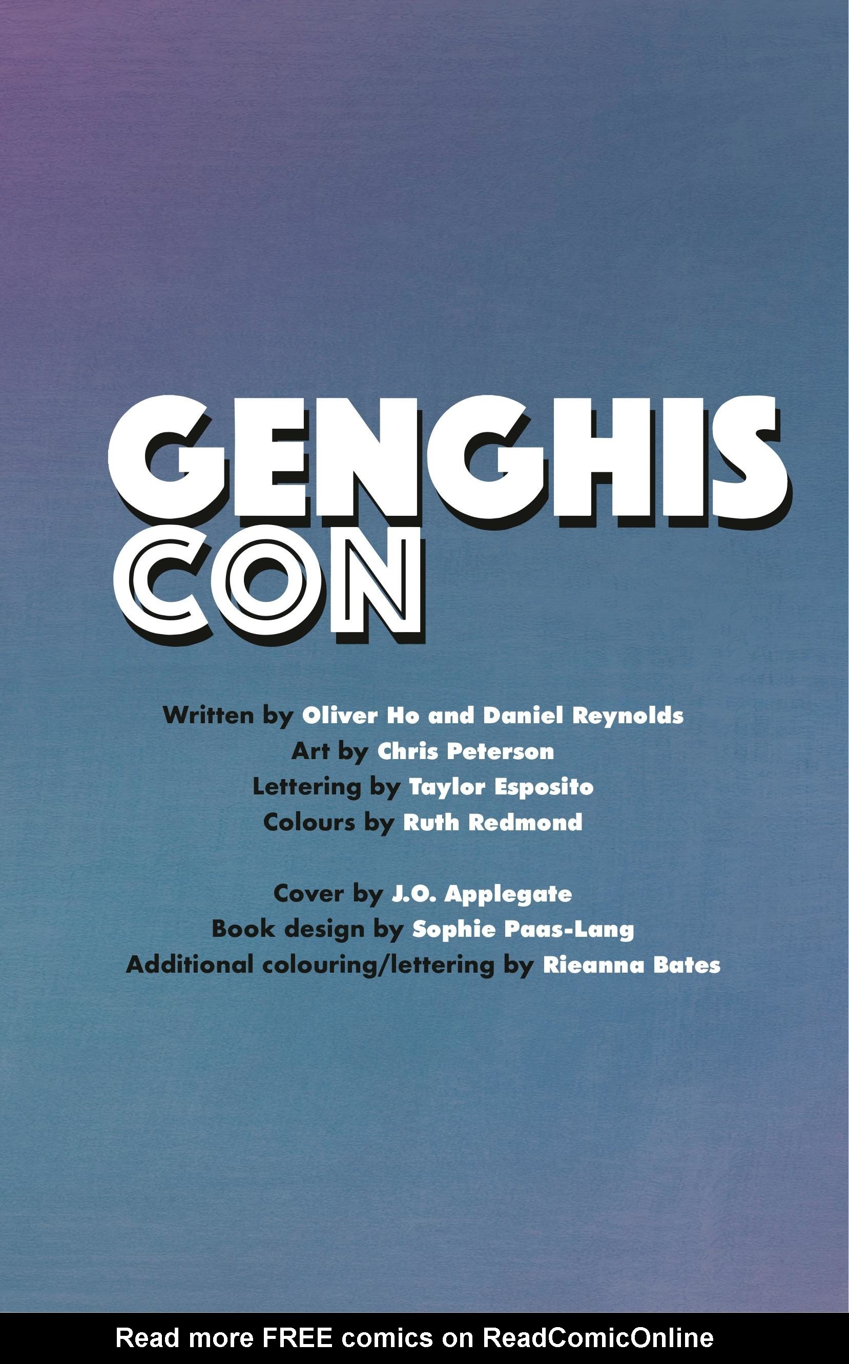 Read online Genghis Con comic -  Issue # TPB - 4