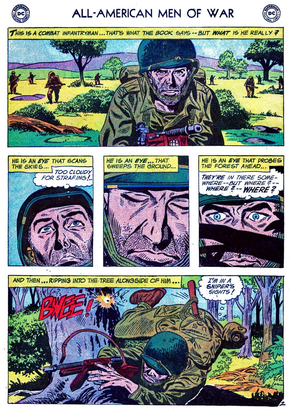 Read online All-American Men of War comic -  Issue #59 - 4