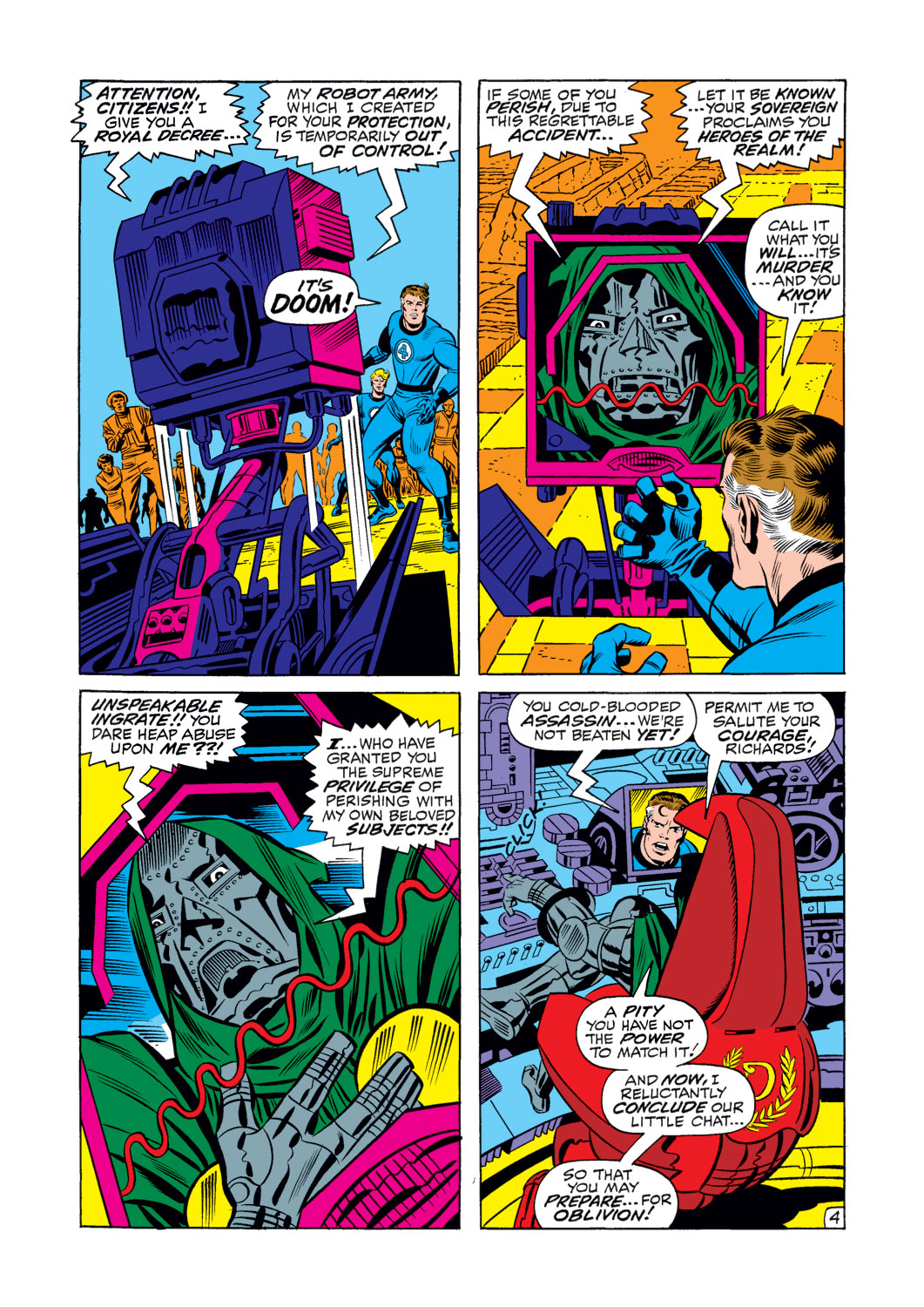 Read online Fantastic Four (1961) comic -  Issue #86 - 5