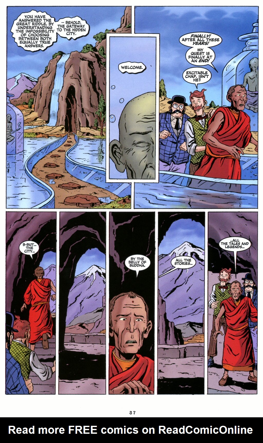 Read online The Remarkable Worlds of Professor Phineas B. Fuddle comic -  Issue #3 - 36