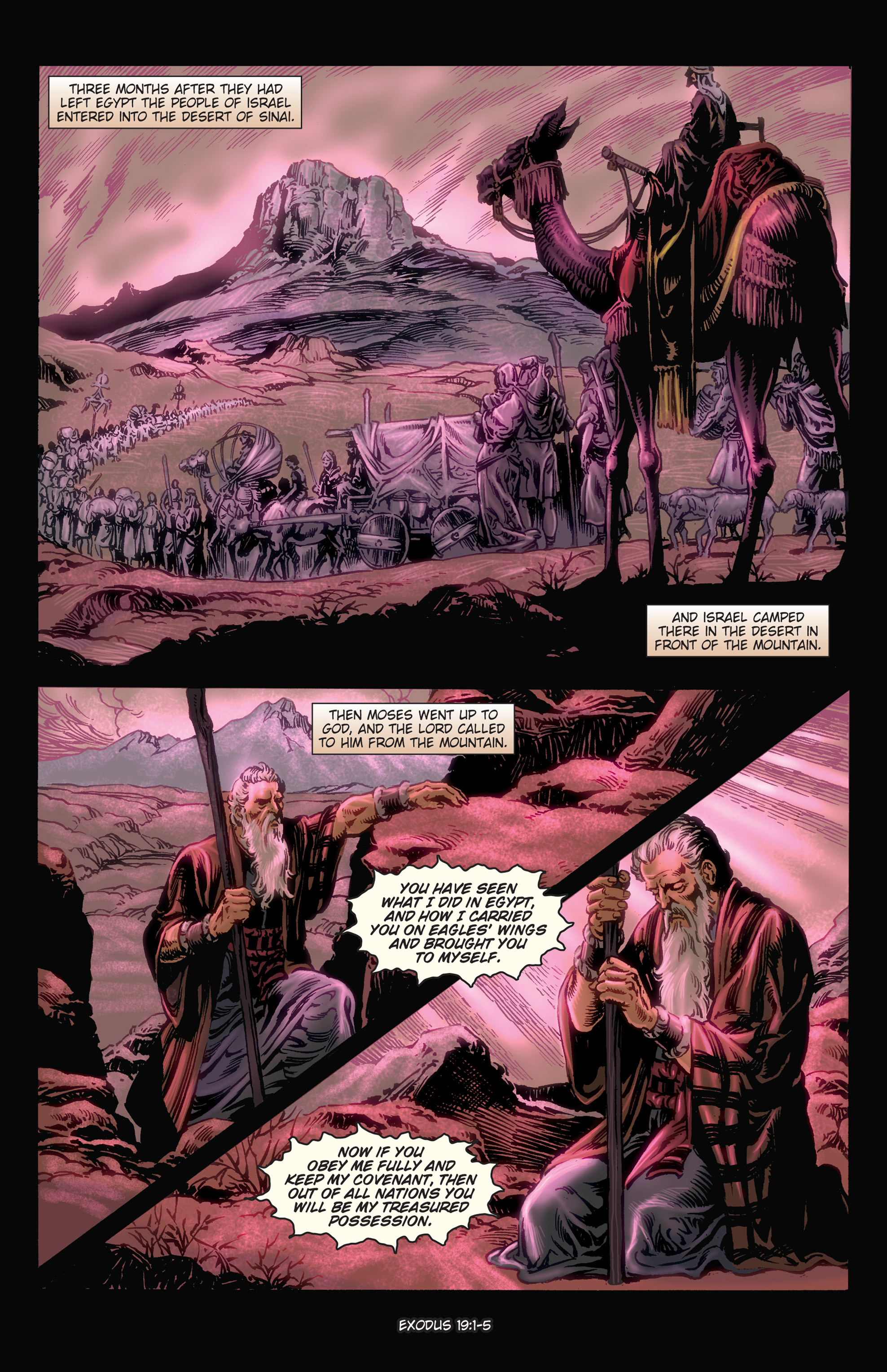 Read online The Kingstone Bible comic -  Issue #3 - 56