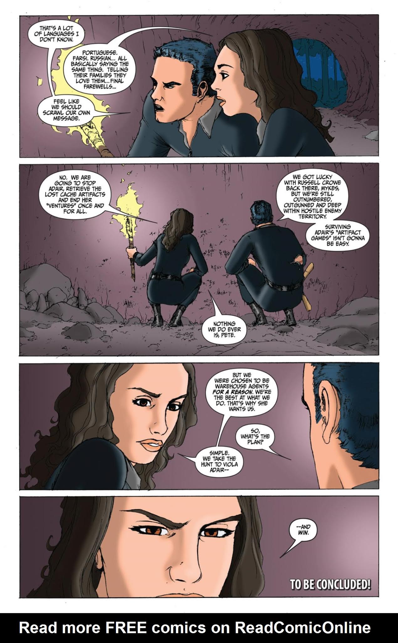 Read online Warehouse 13 comic -  Issue #4 - 25