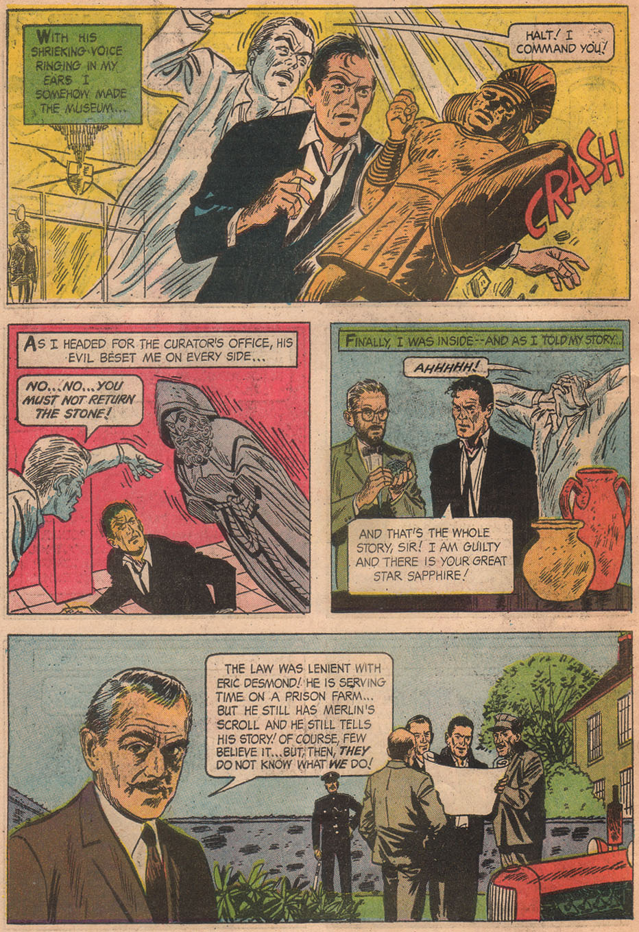 Read online Boris Karloff Tales of Mystery comic -  Issue #7 - 34