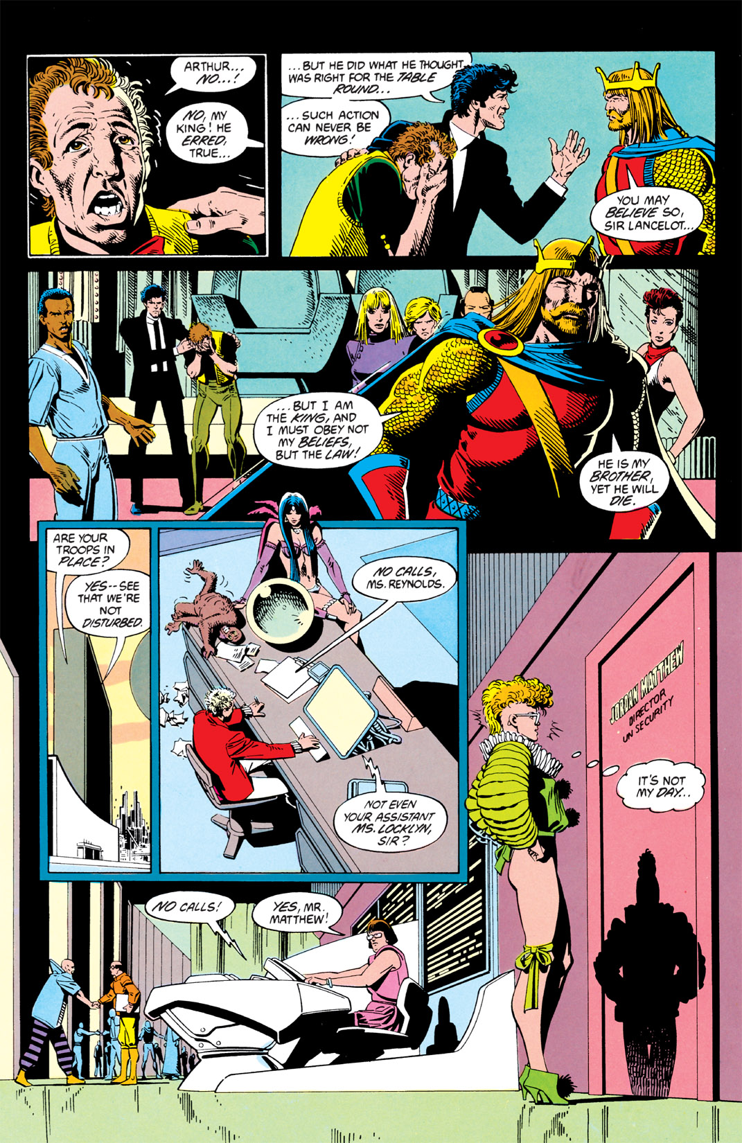 Read online Camelot 3000 comic -  Issue #8 - 16