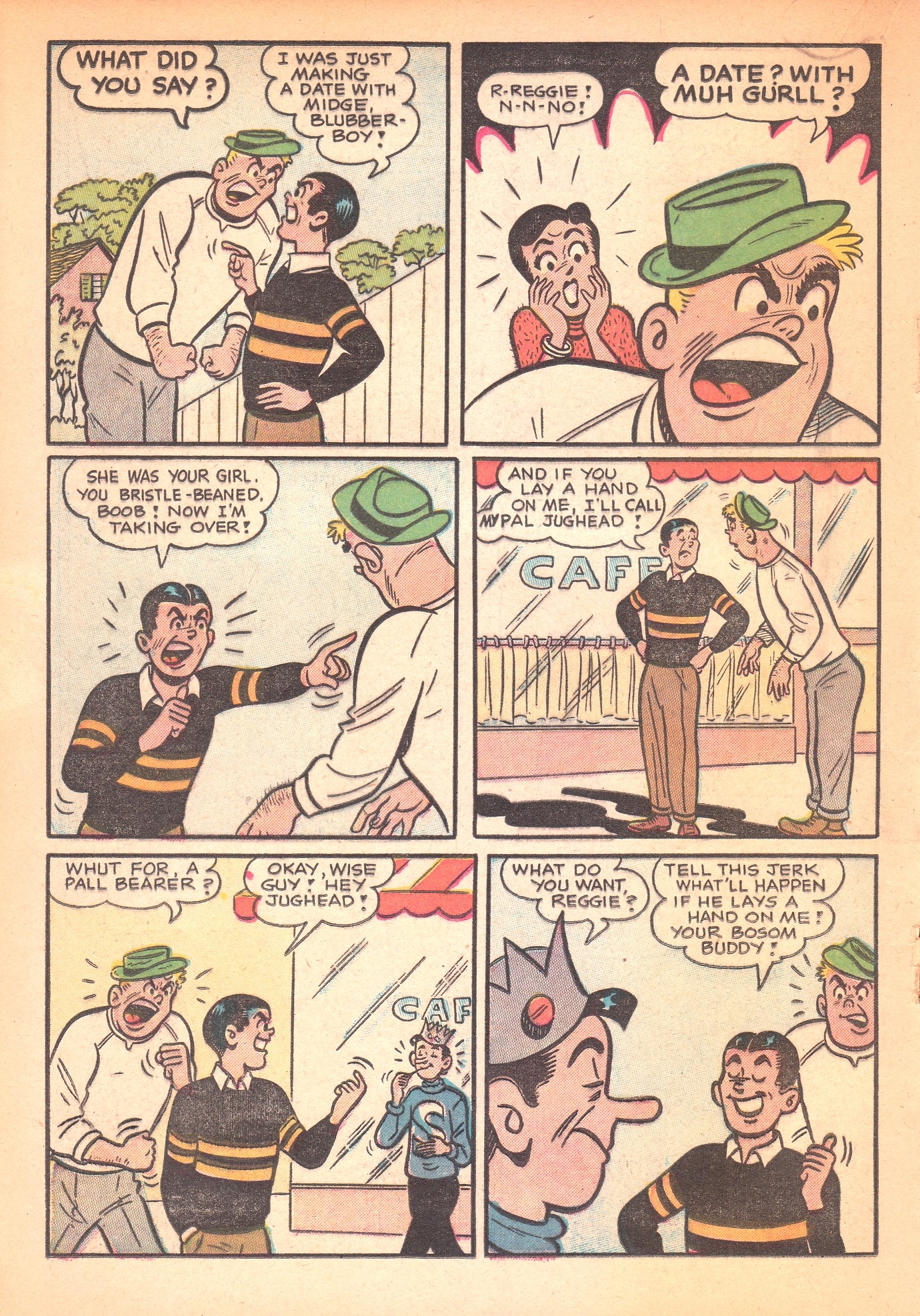 Read online Archie's Rival Reggie comic -  Issue #12 - 18