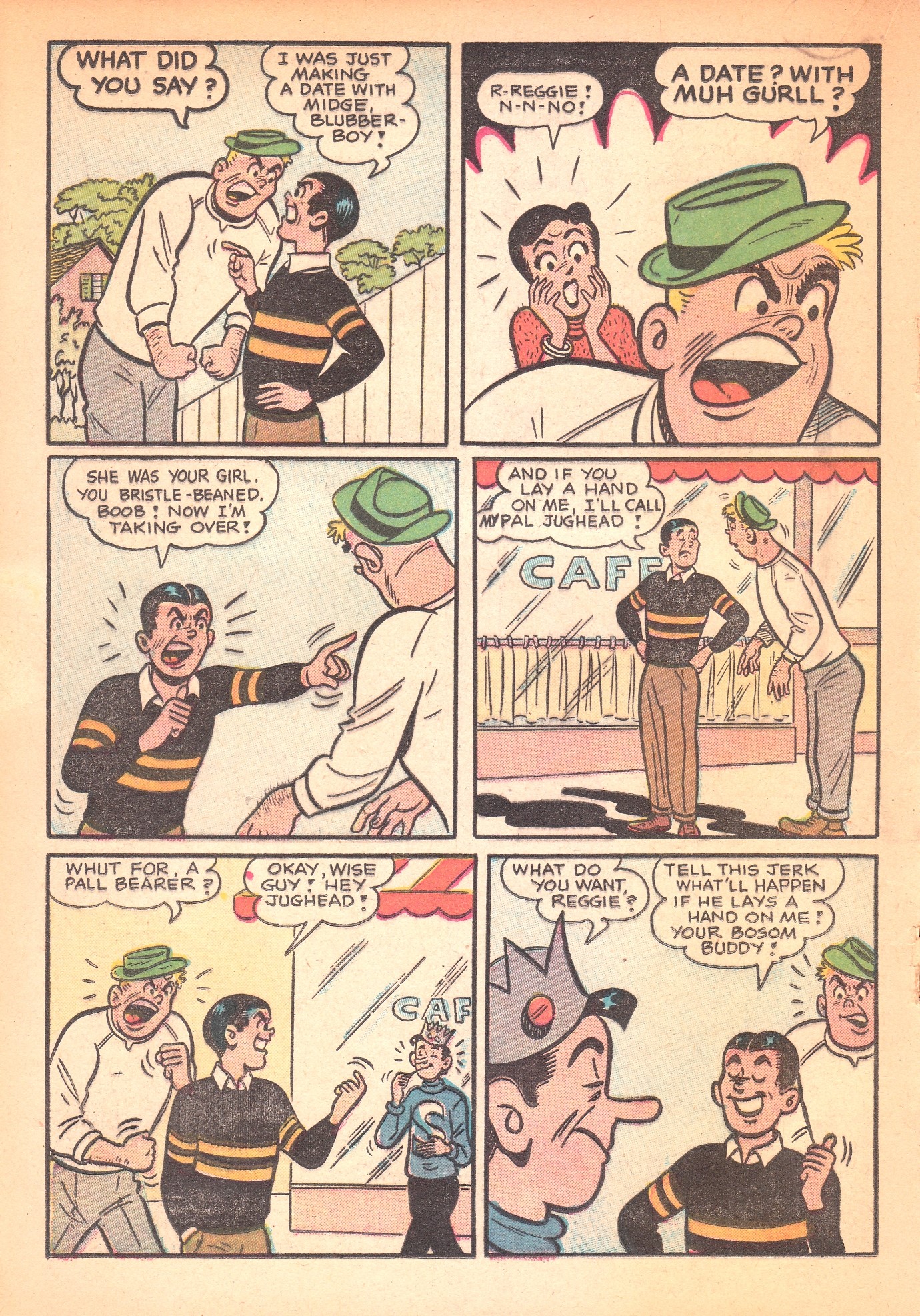 Read online Archie's Rival Reggie comic -  Issue #12 - 18