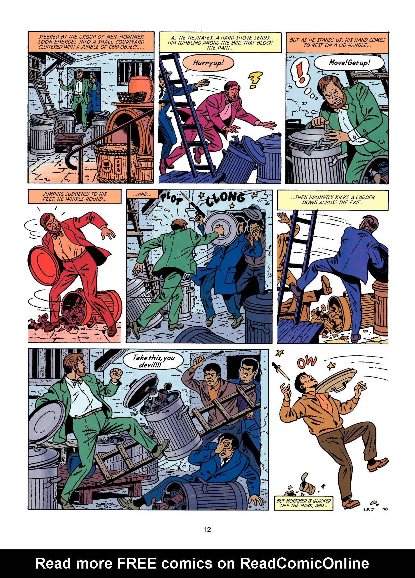 Read online Blake & Mortimer comic -  Issue #22 - 12