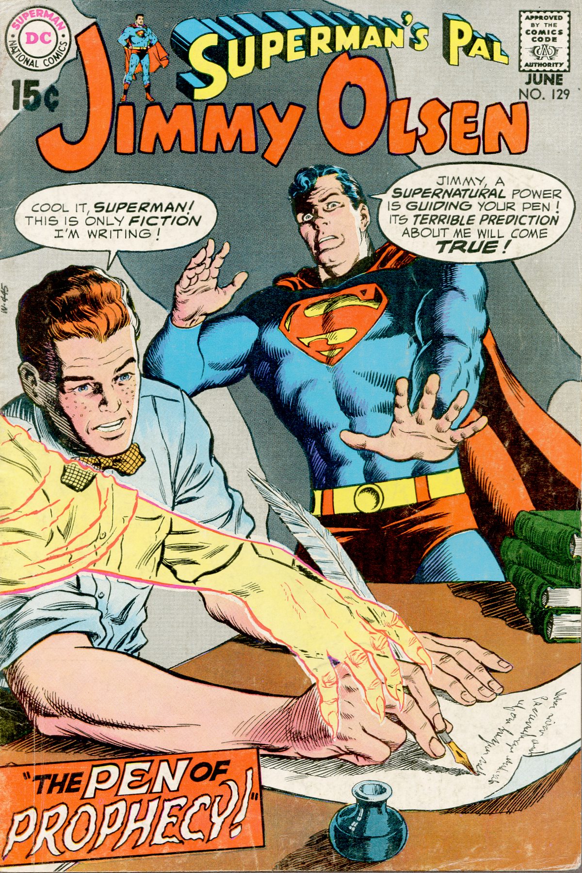 Read online Superman's Pal Jimmy Olsen comic -  Issue #129 - 1