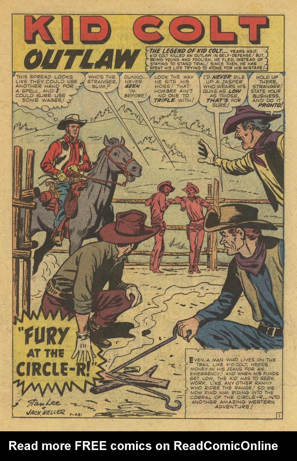 Read online Kid Colt Outlaw comic -  Issue #87 - 3