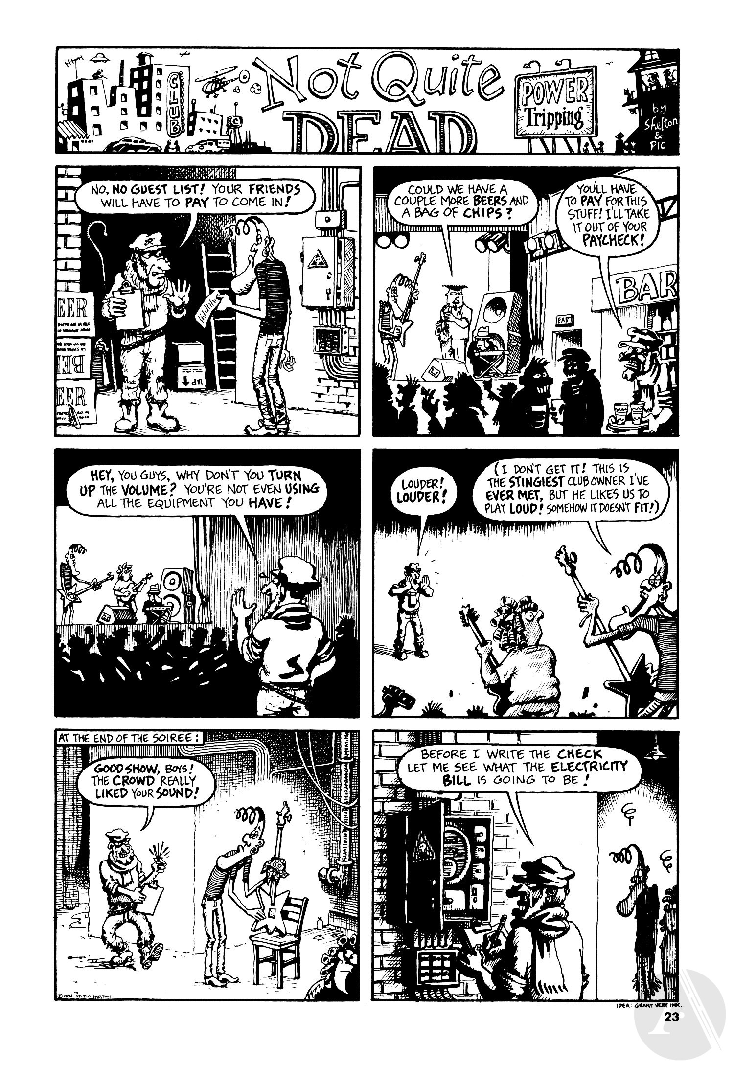 Read online Not Quite Dead comic -  Issue #4 - 25