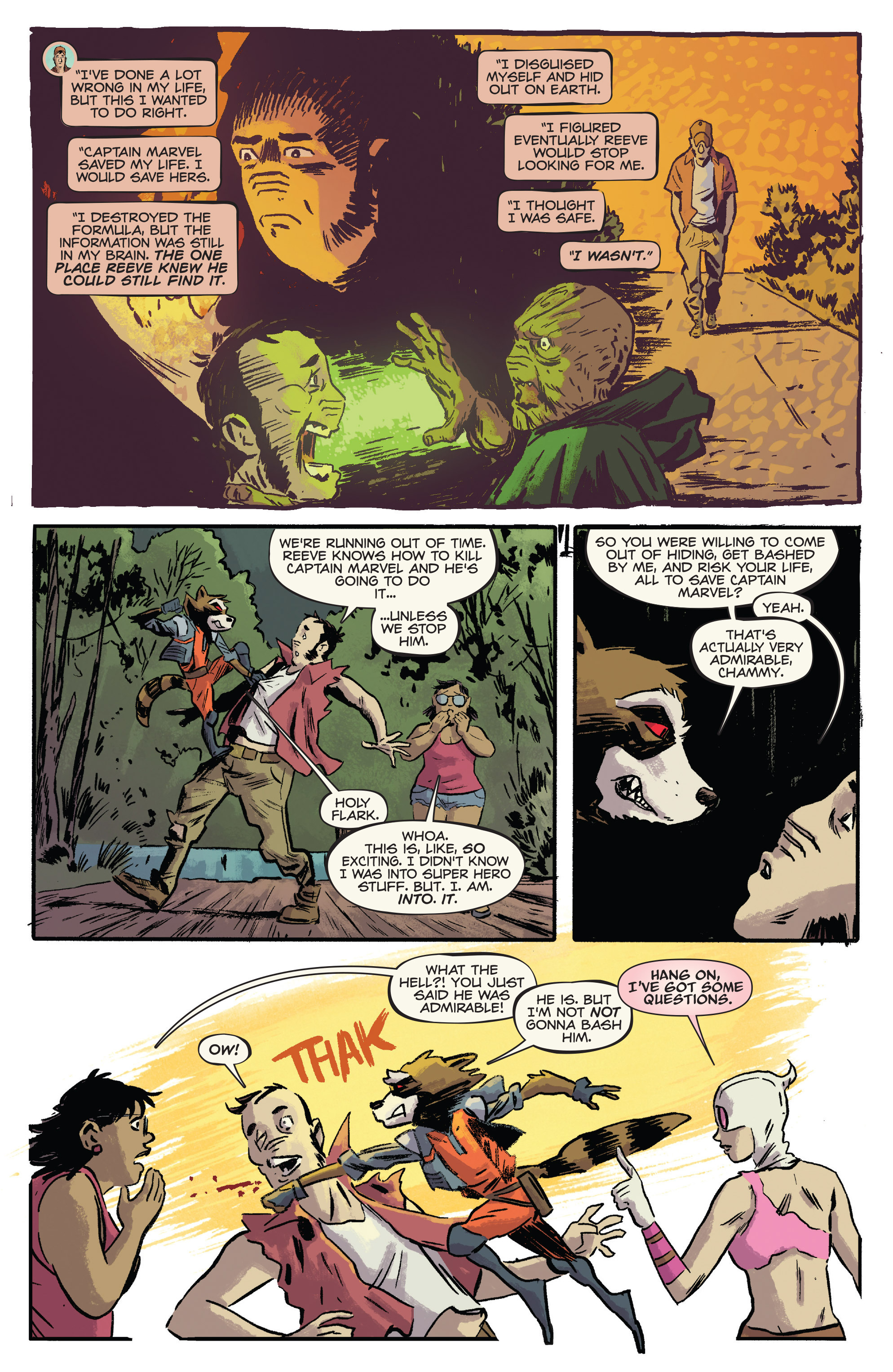 Read online Rocket Raccoon & Groot comic -  Issue #10 - 7
