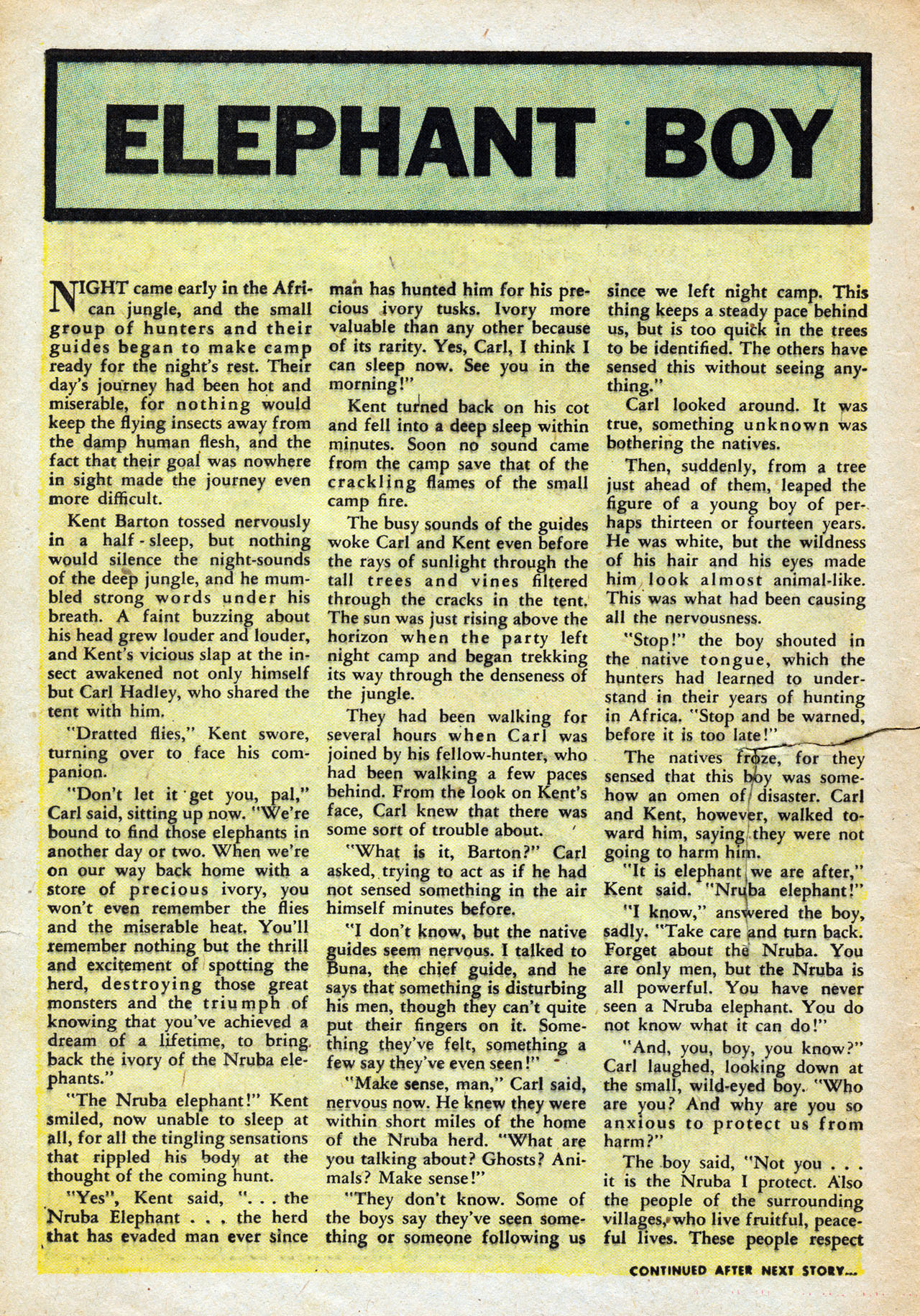 Read online Jungle Action (1954) comic -  Issue #1 - 16