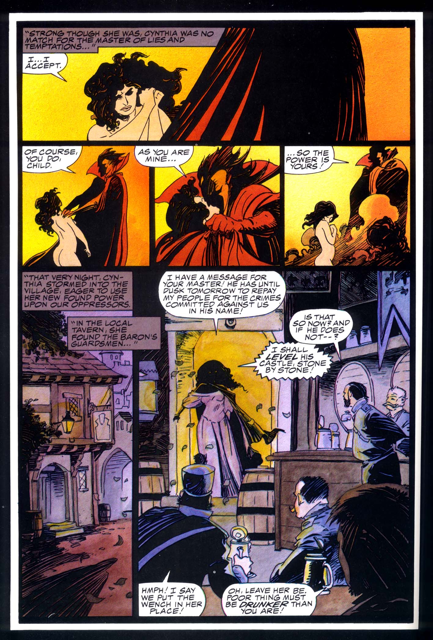Read online Marvel Graphic Novel comic -  Issue #49 - Doctor Strange & Doctor Doom - Triumph & Torment - 35
