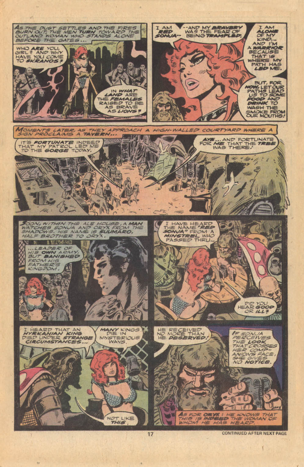 Read online Red Sonja (1977) comic -  Issue #7 - 12