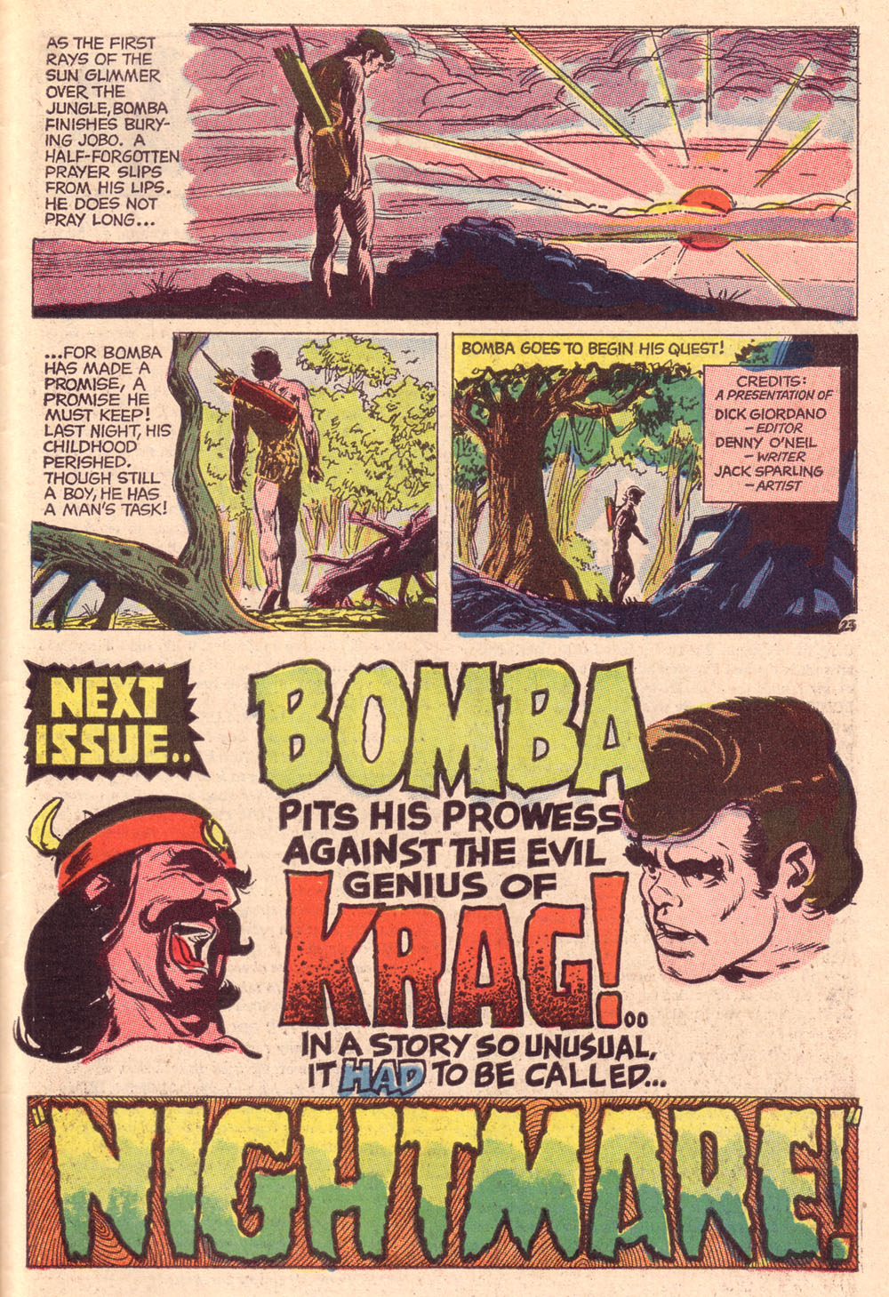 Read online Bomba, The Jungle Boy comic -  Issue #6 - 30