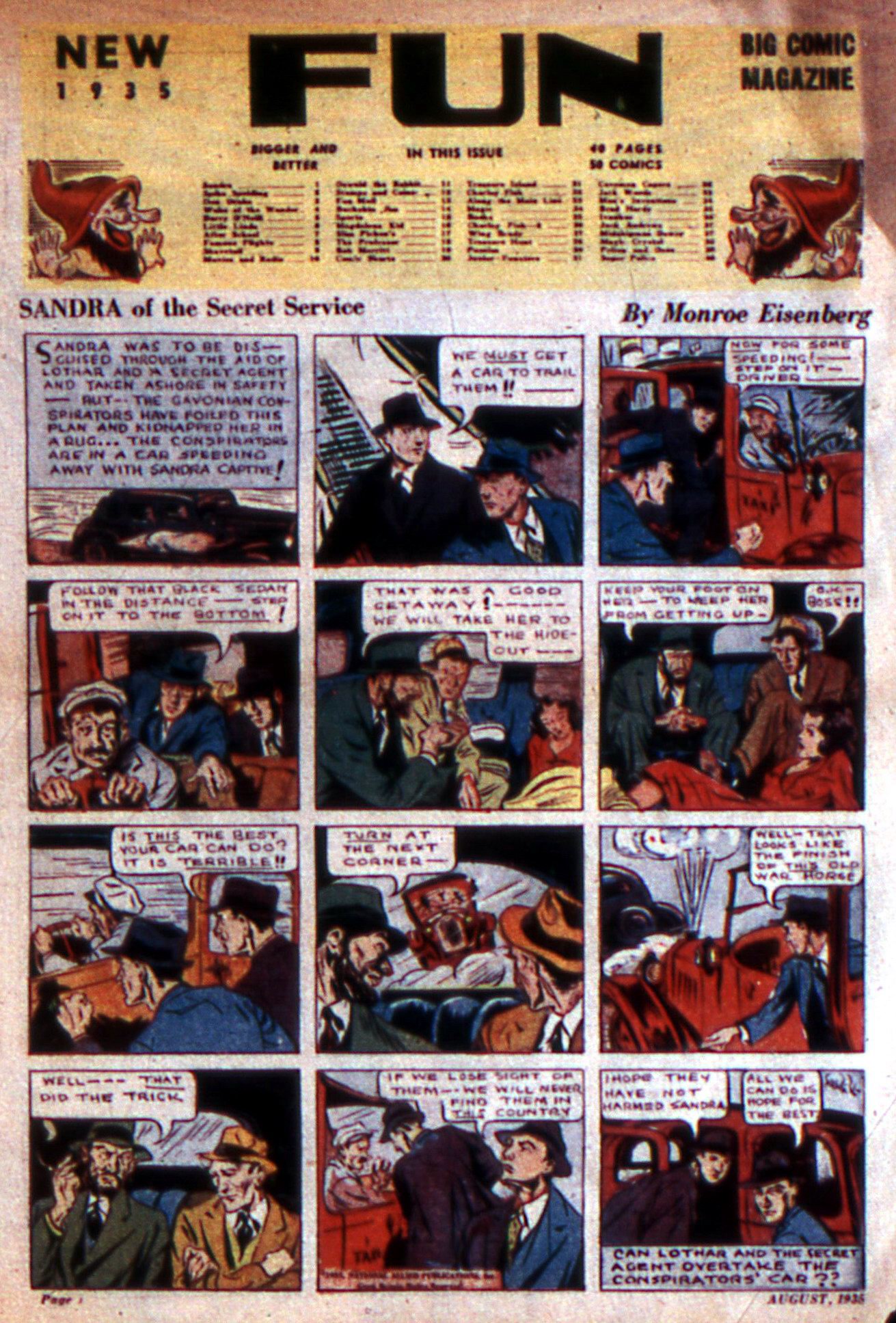 Read online New Fun comic -  Issue #5 - 4