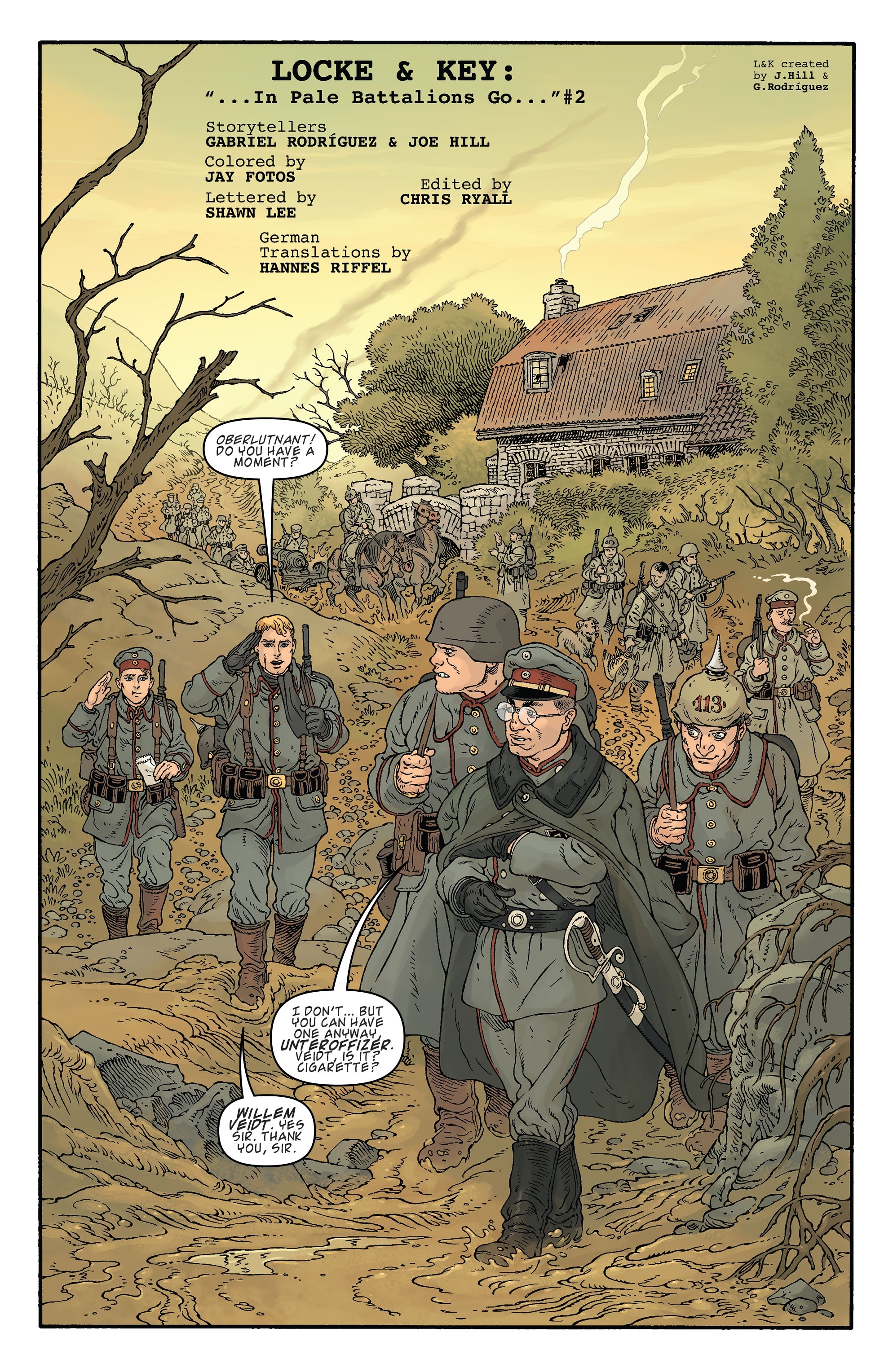 Read online Locke & Key: ...In Pale Battalions Go… comic -  Issue #2 - 4