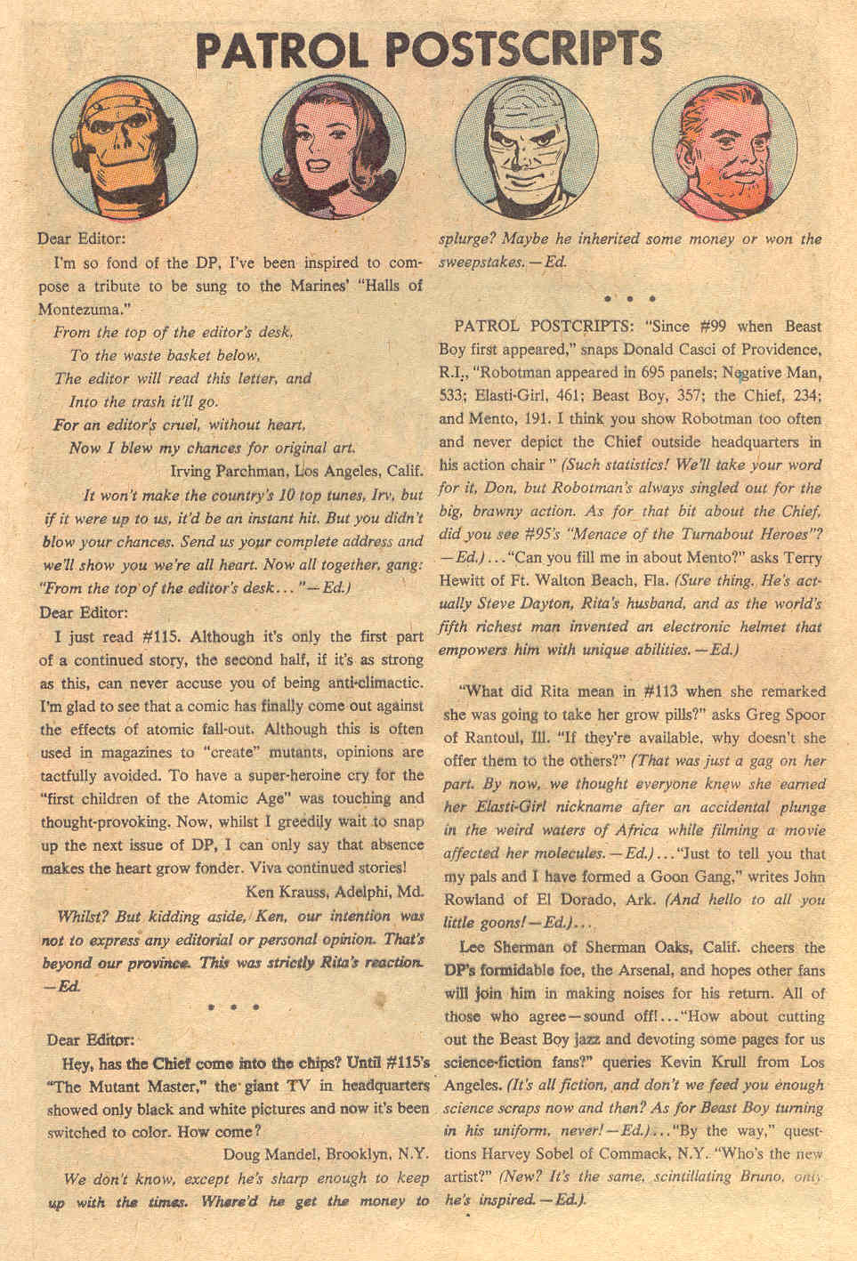 Read online Doom Patrol (1964) comic -  Issue #118 - 26