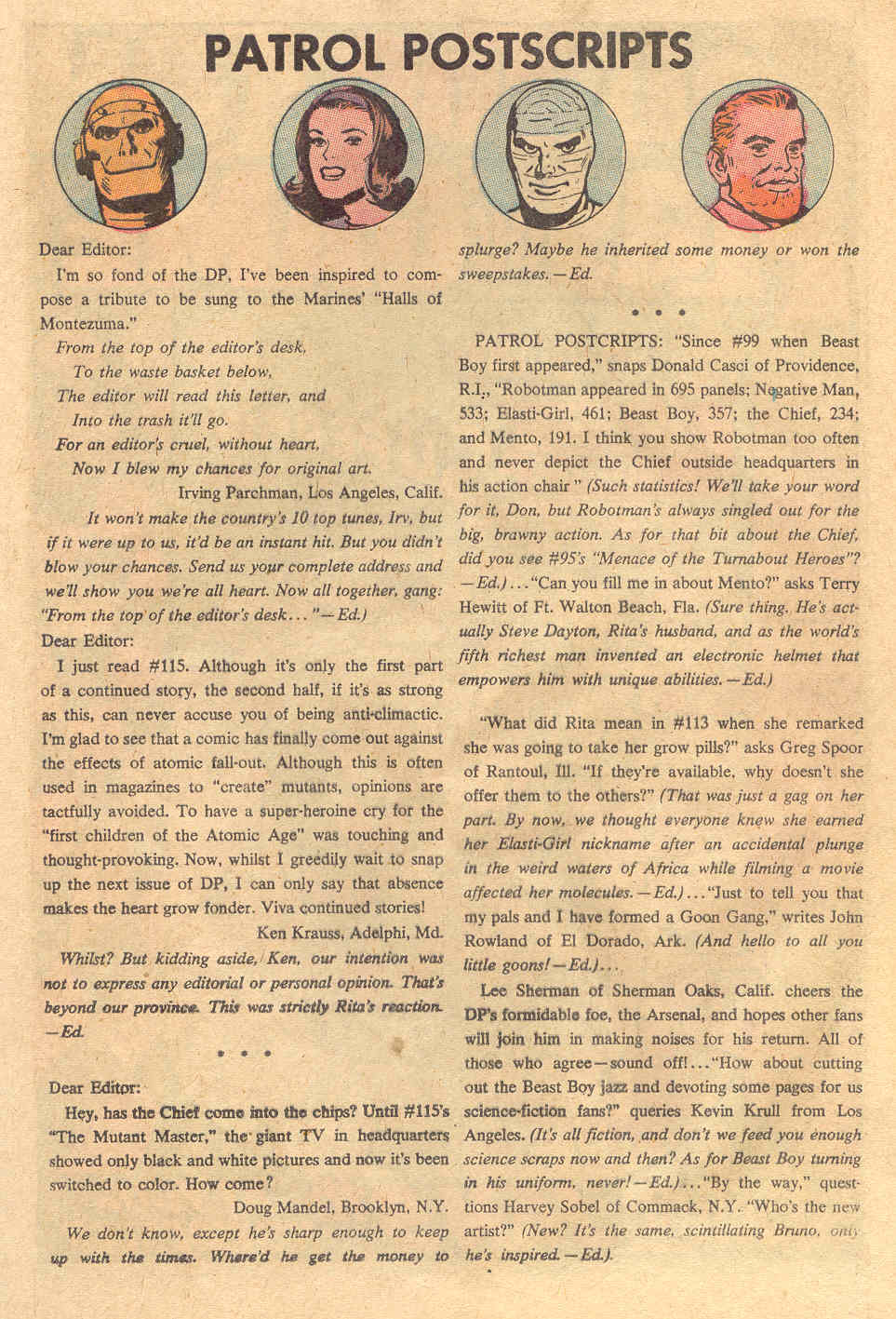 Read online Doom Patrol (1964) comic -  Issue #118 - 26