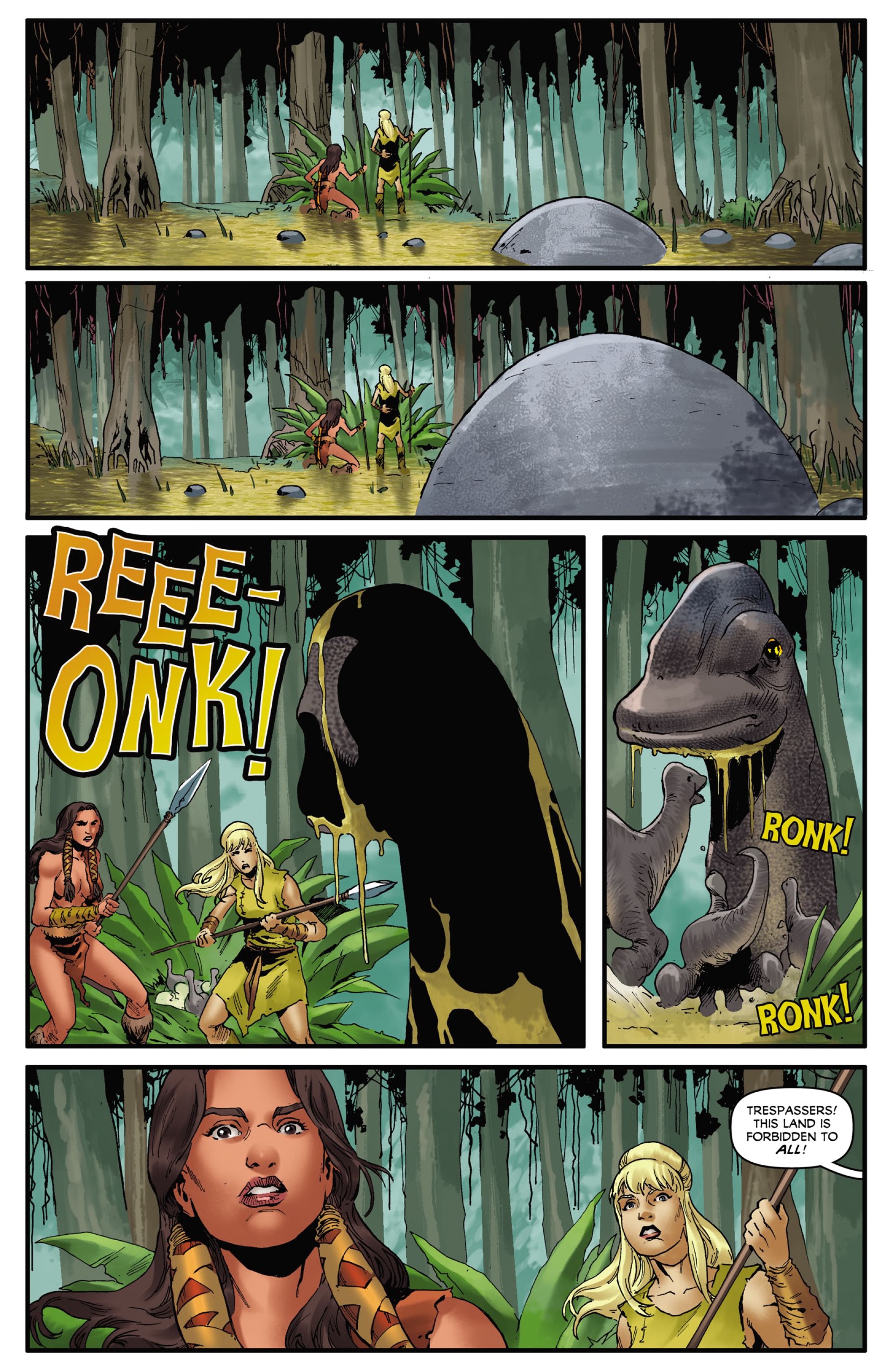 Read online The Land That Time Forgot: Fearless comic -  Issue #1 - 21
