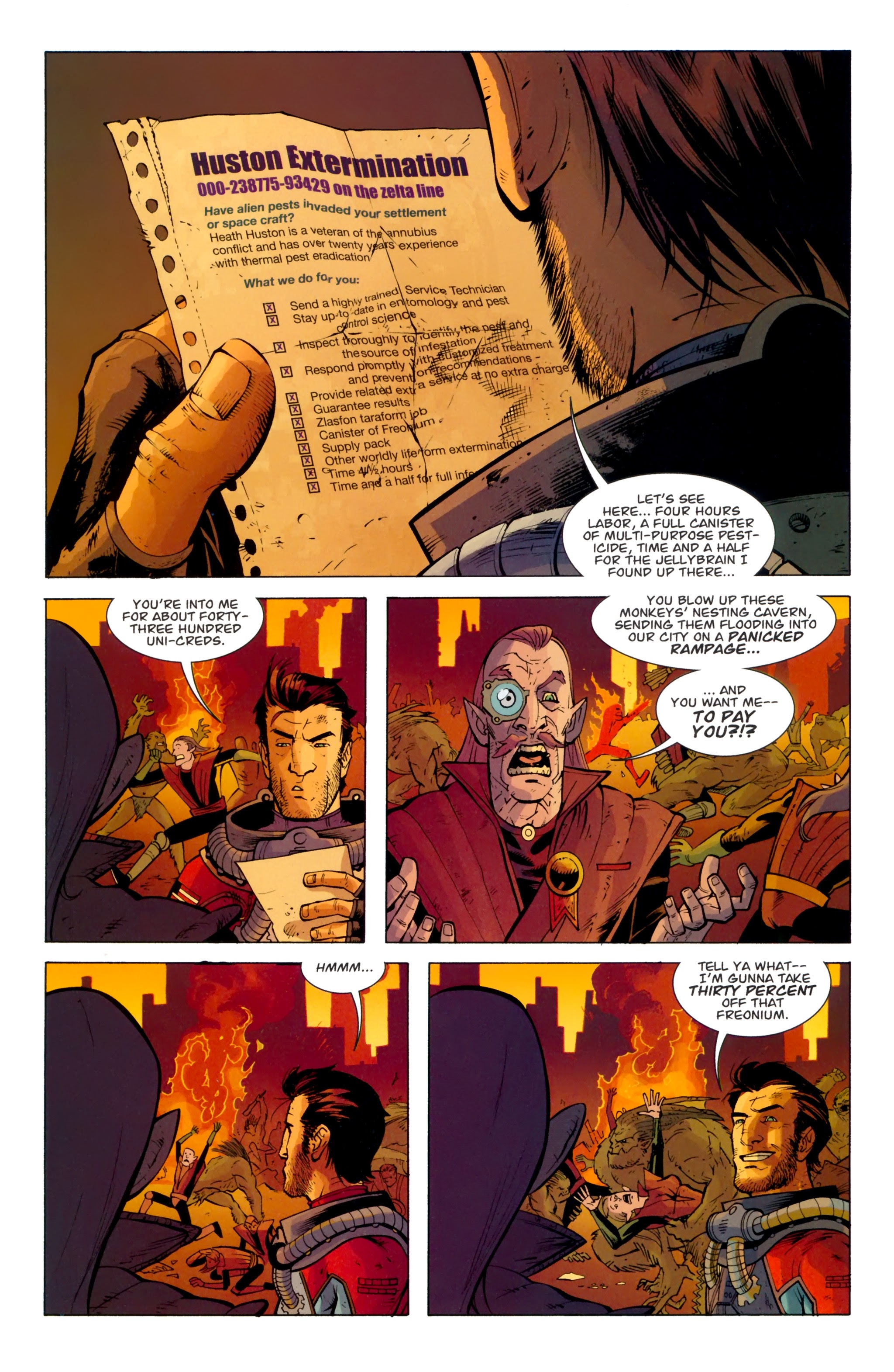 Read online Fear Agent comic -  Issue #2 - 3