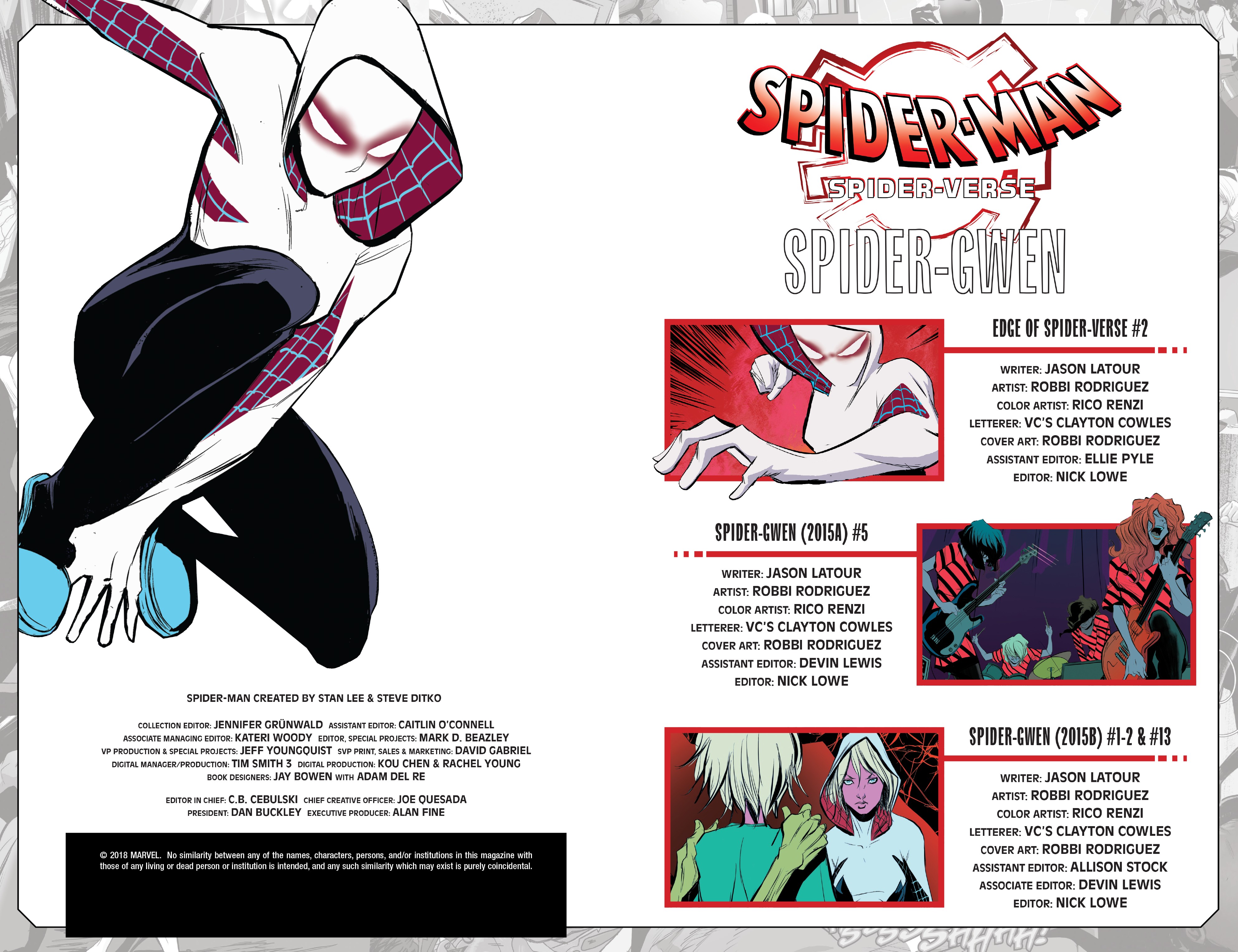 Read online Spider-Man: Spider-Verse - Spider-Gwen comic -  Issue # TPB - 3